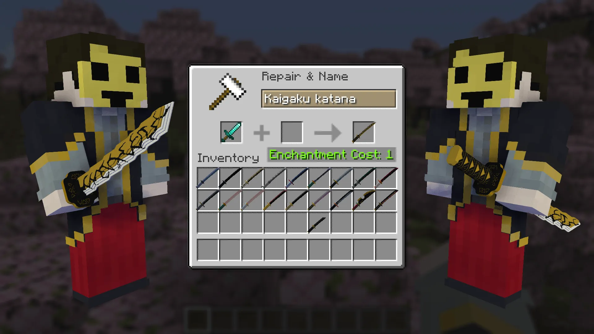Demon slayer full pack — скриншот 20 (Текстуры, Minecraft)