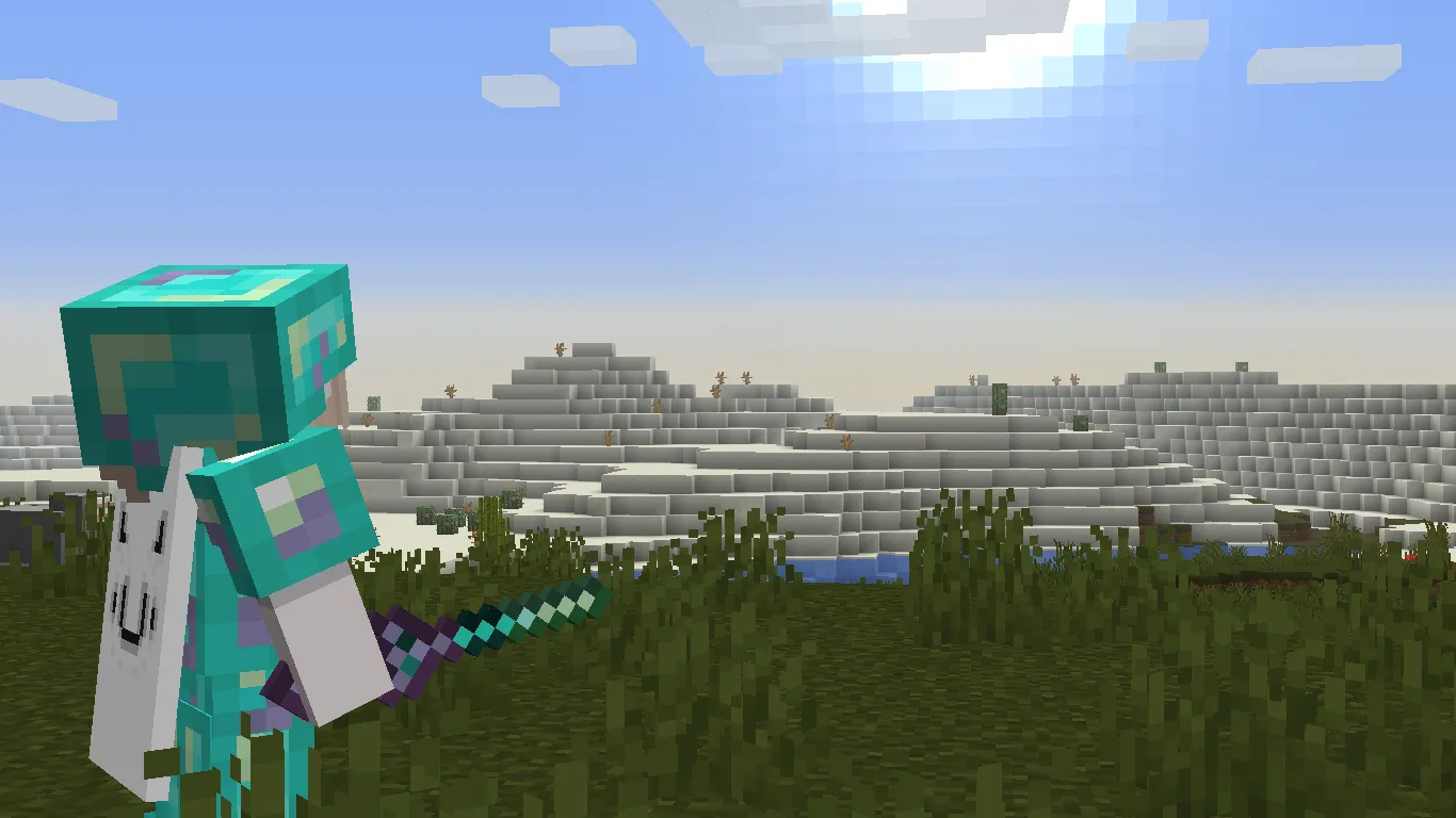 Opalized Diamond — скриншот 2 (Текстуры, Minecraft)