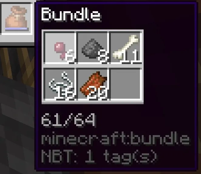 Craftable Bundles, Дата-паки, Minecraft