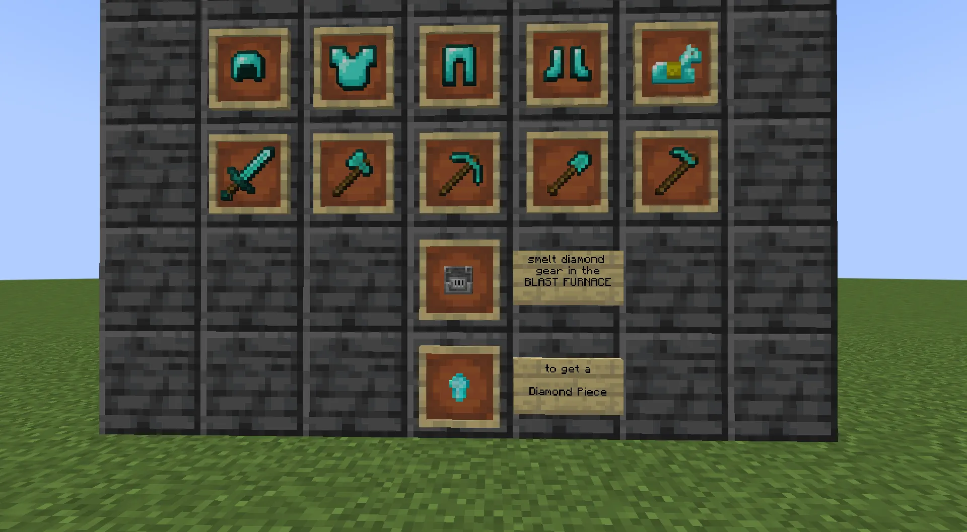 More Smelting (Smelt Diamond, Leather and stone items) — скриншот 17 (Моды, Minecraft)