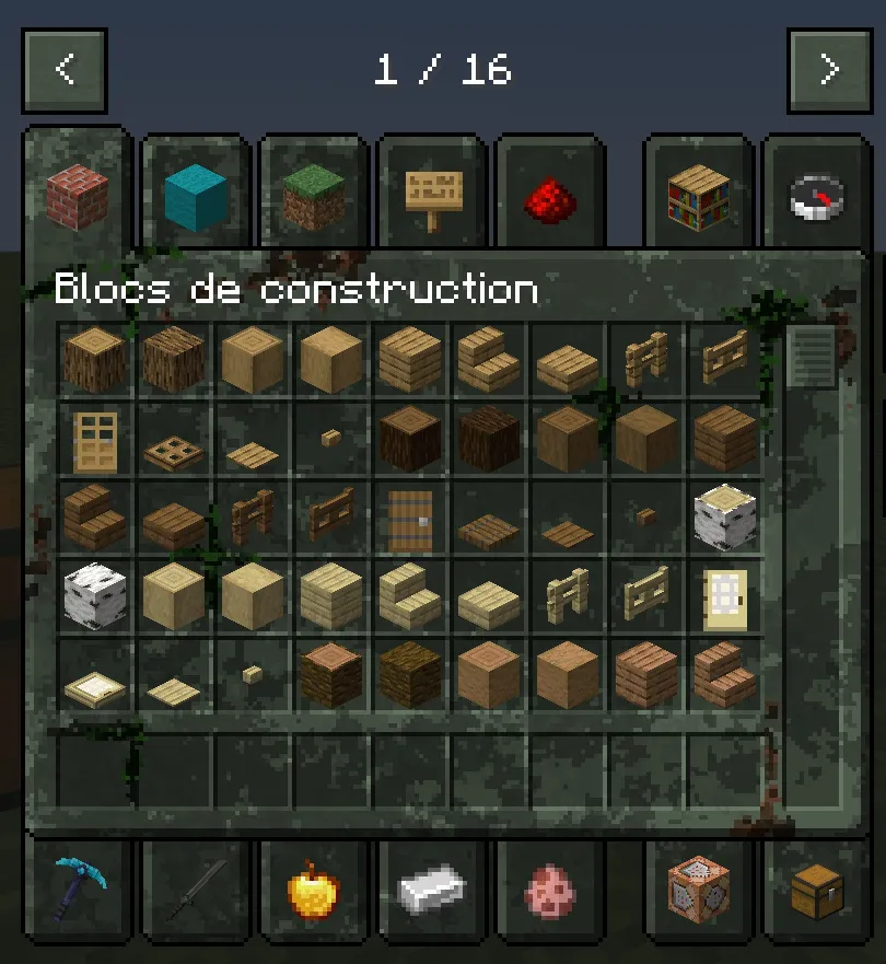 Apocalypse Gui, Текстуры, Minecraft