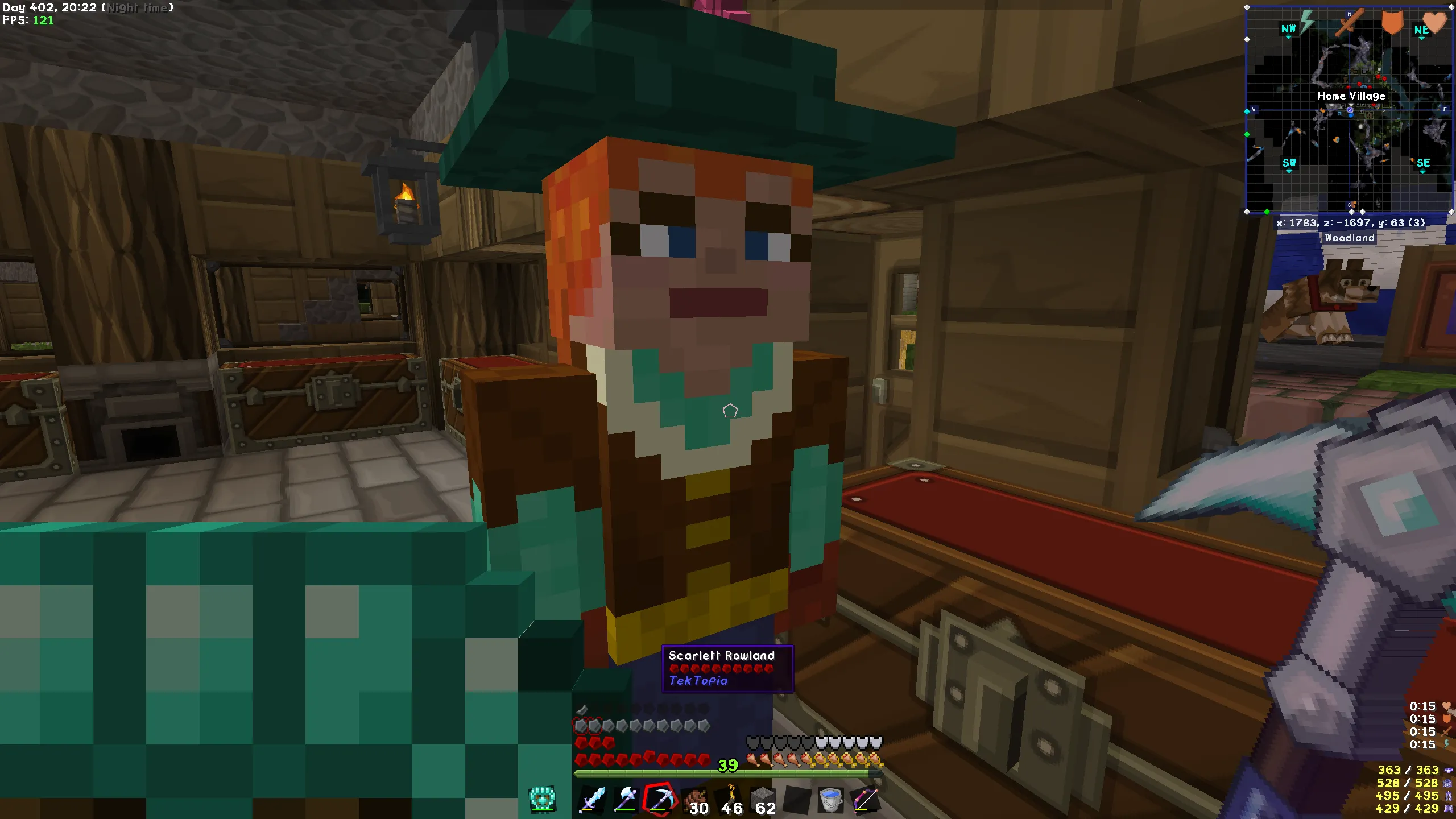 TekTopia No Schnoz, Текстуры, Minecraft