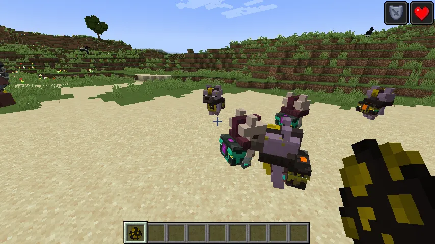 Armored Foxes Expansion — скриншот 2 (Моды, Minecraft)