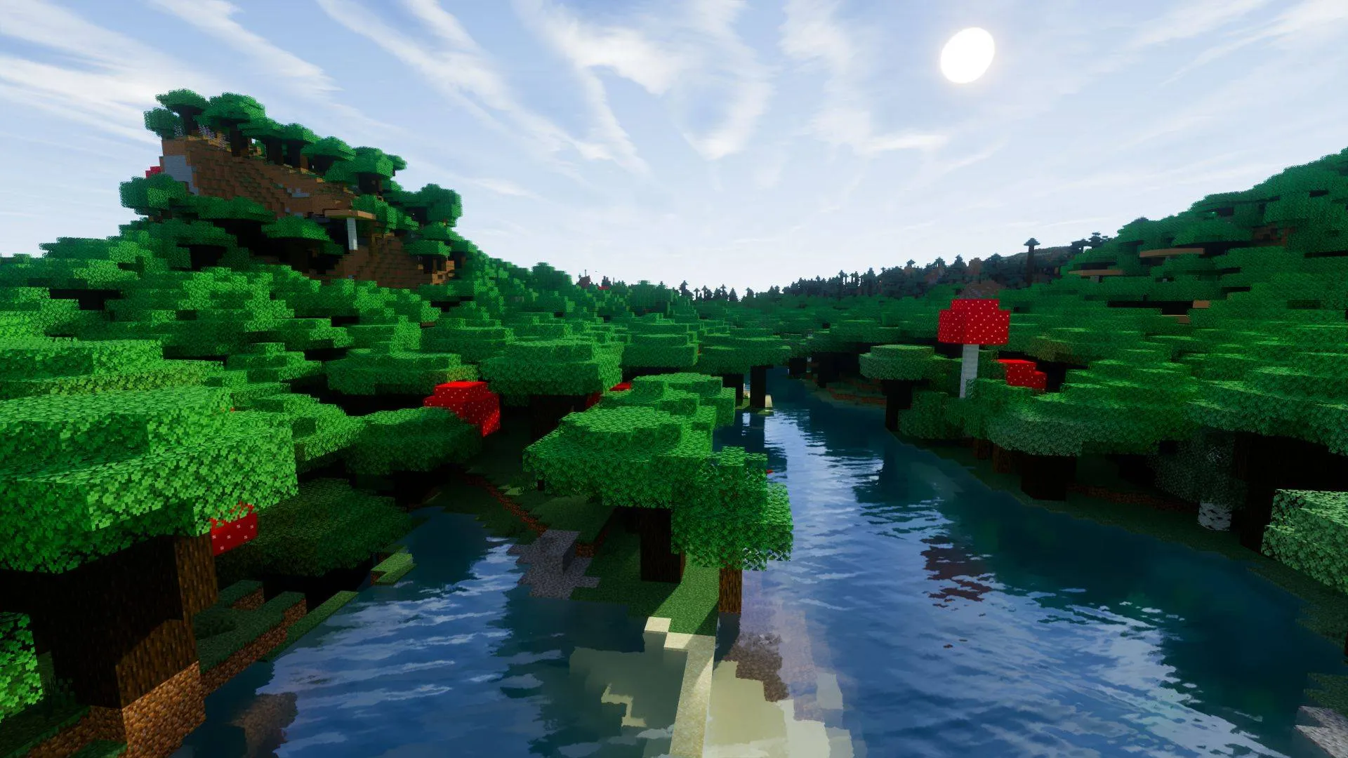 Oct-Path, Шейдеры, Minecraft