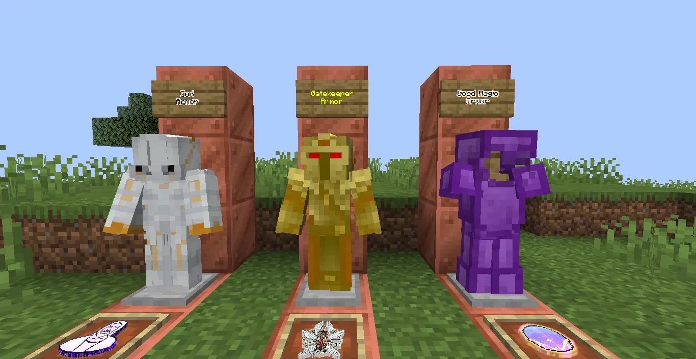 Lucky Block Heaven, Кастомизации, Minecraft