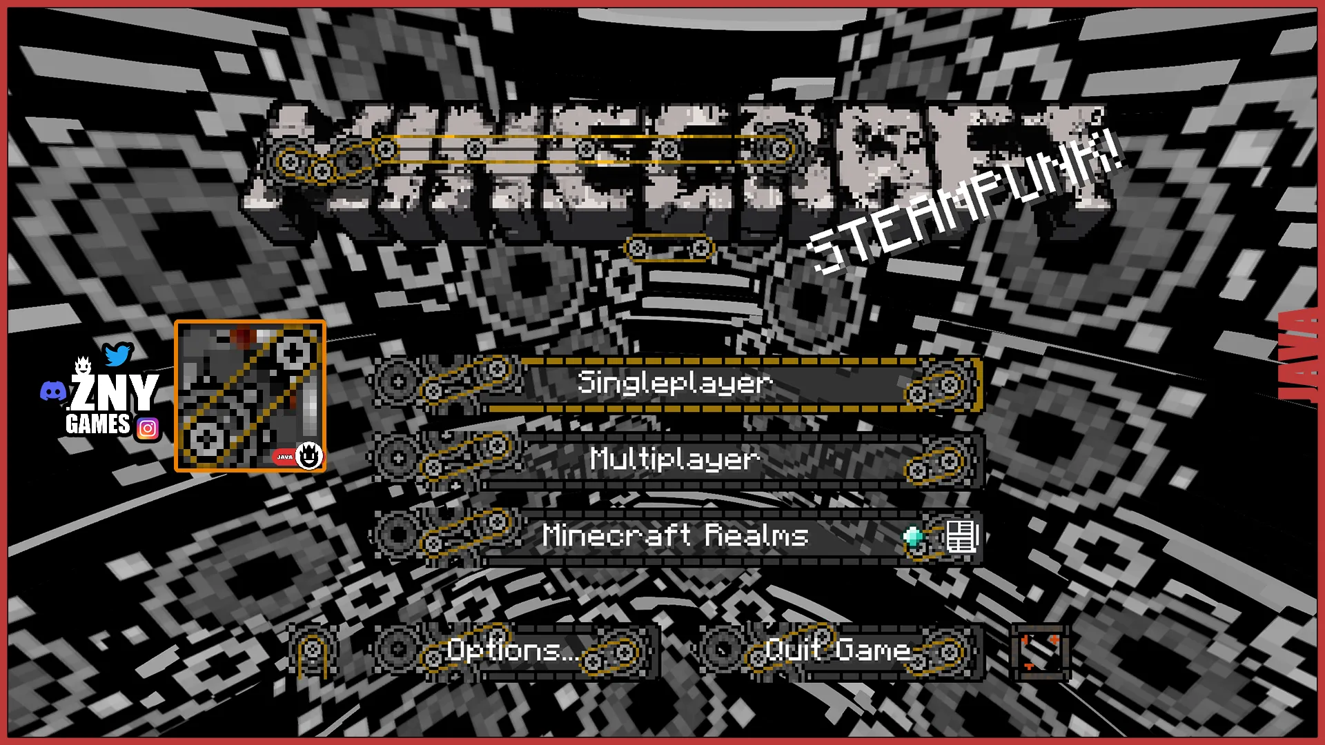 Steampunk [GUI Pack] — скриншот 3 (Текстуры, Minecraft)
