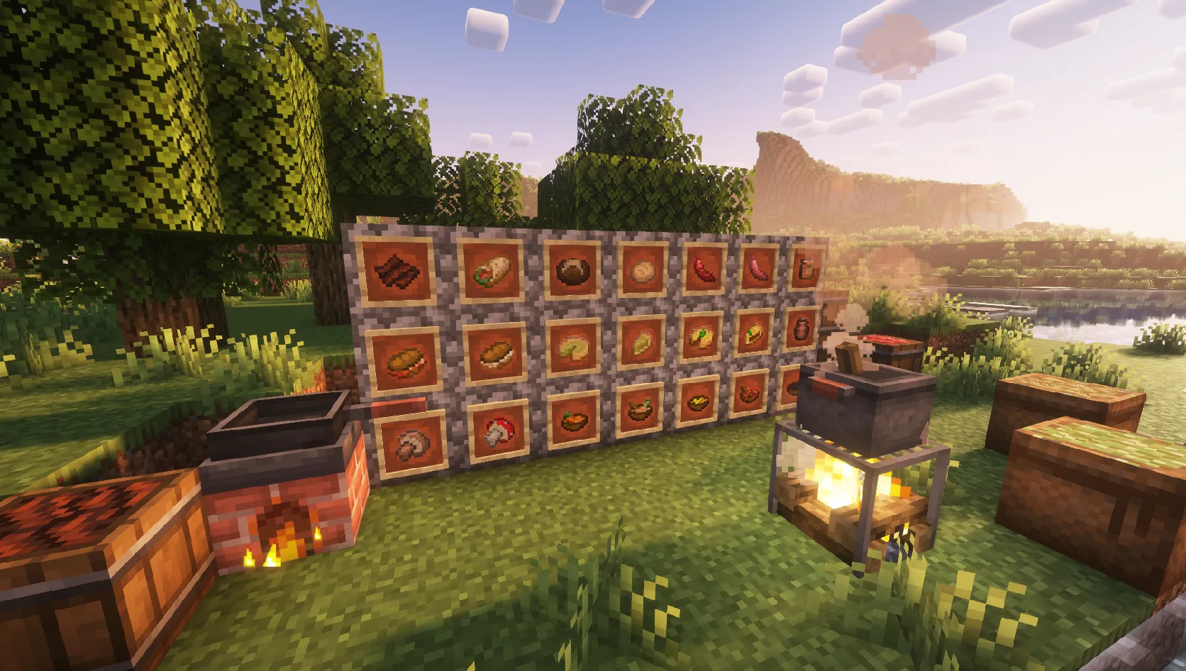 Valheim Delight — скриншот 1 (Моды, Minecraft)