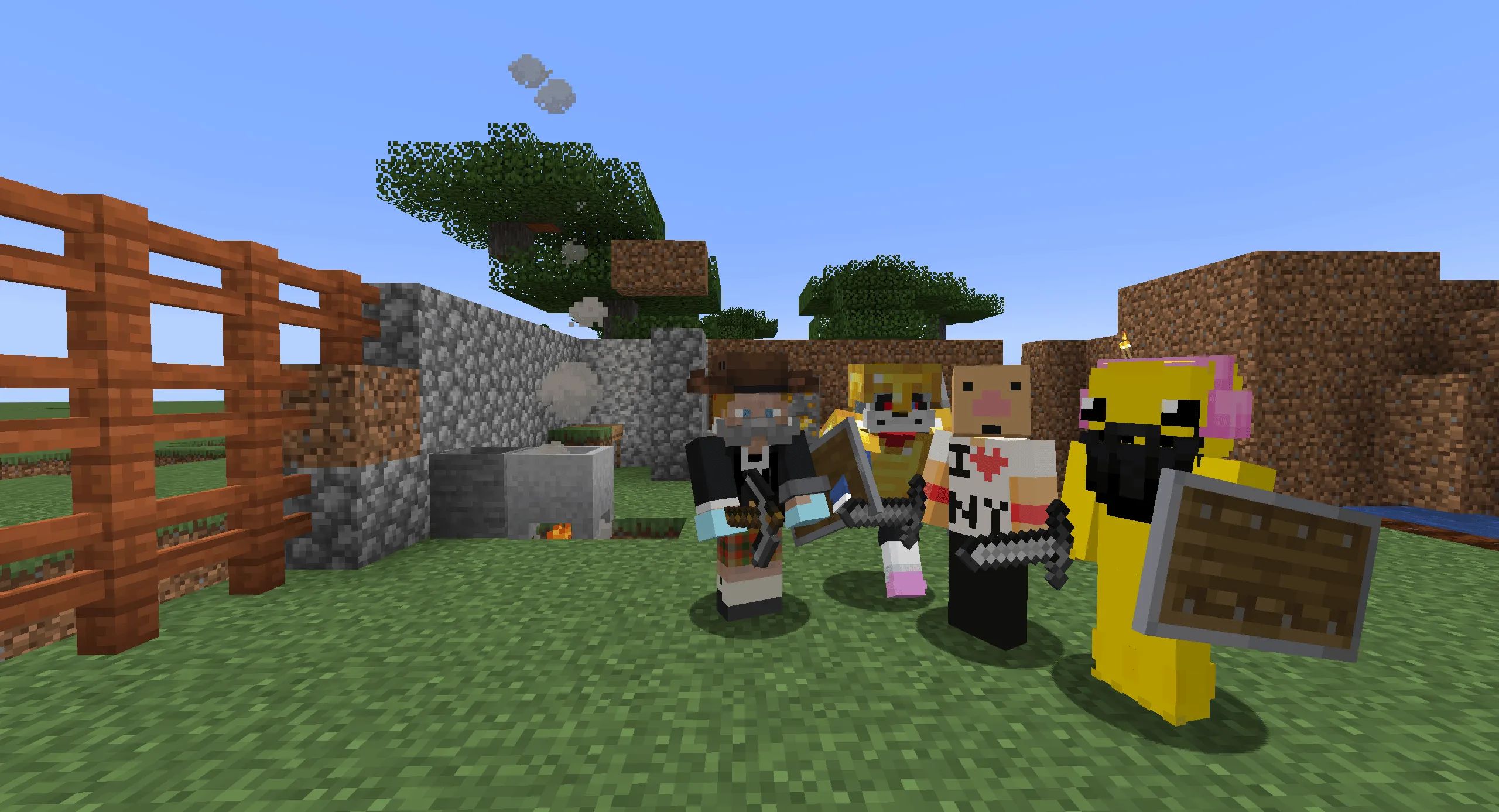 Paps Superflat 2 Multiplayer Ready  — скриншот 1 (Модпаки, Minecraft)