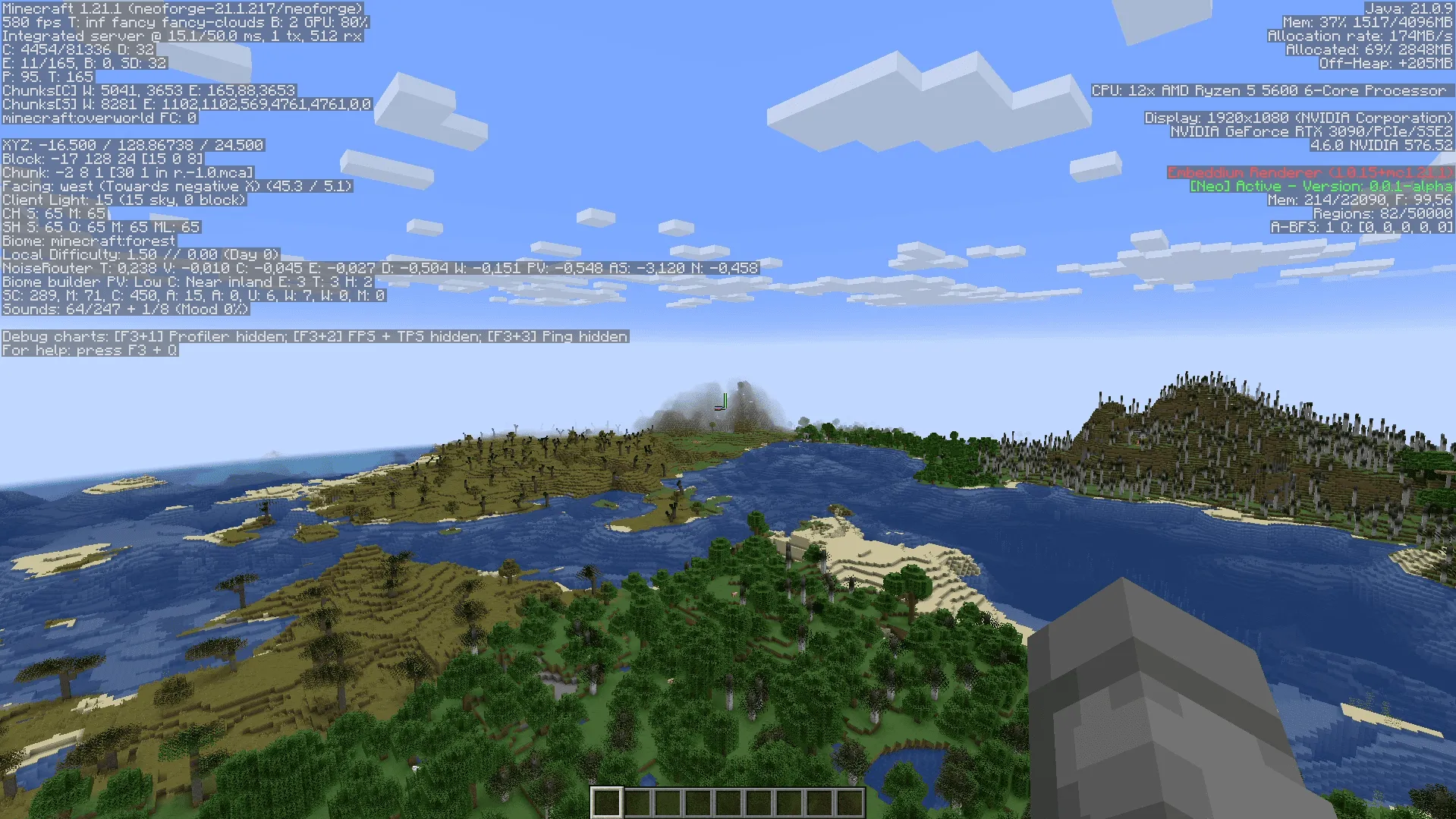 Neo (Nvidium port), Моды, Minecraft