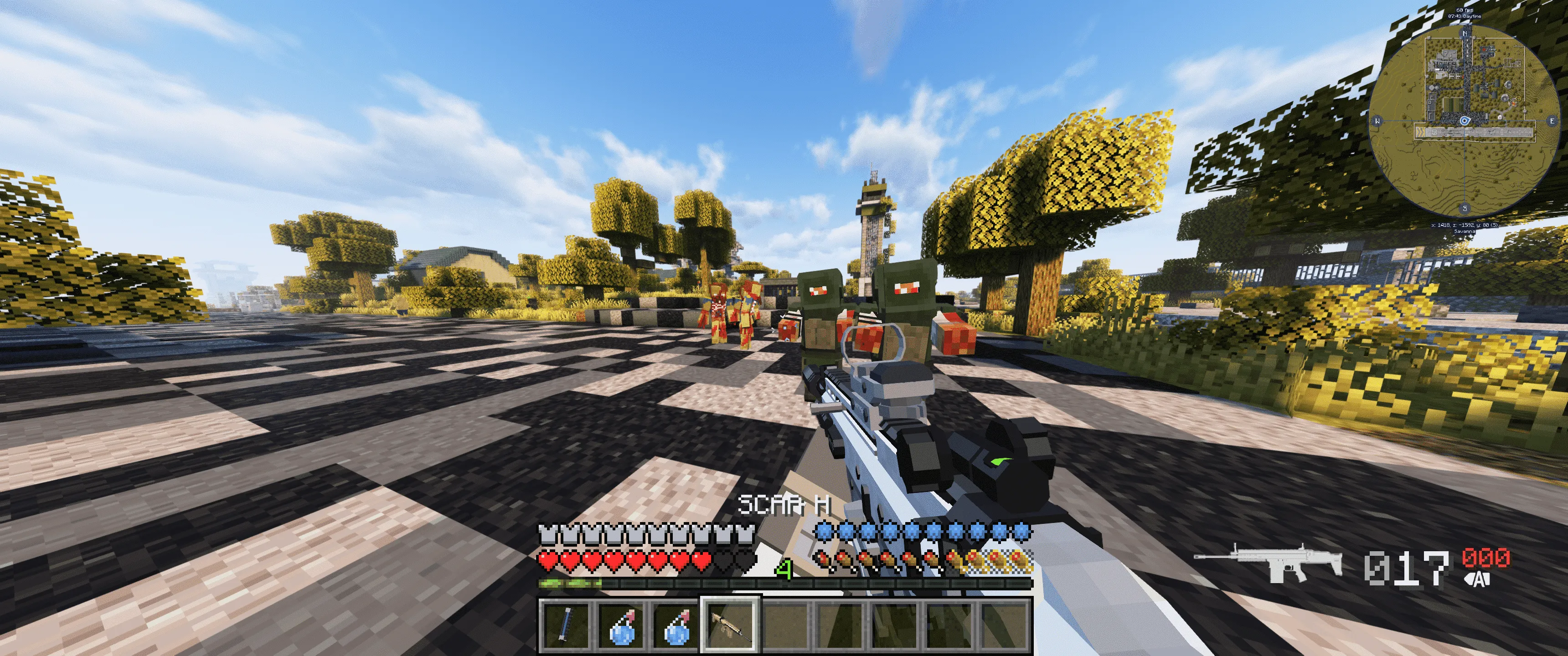 Infection ZCraft Server Pack  — скриншот 4 (Модпаки, Minecraft)