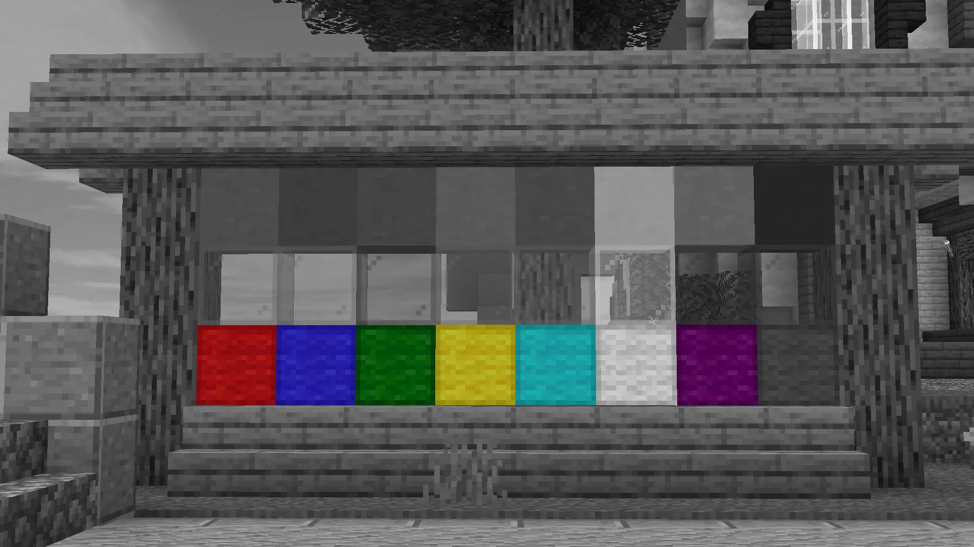 Bedwars in Black & White — скриншот 2 (Текстуры, Minecraft)