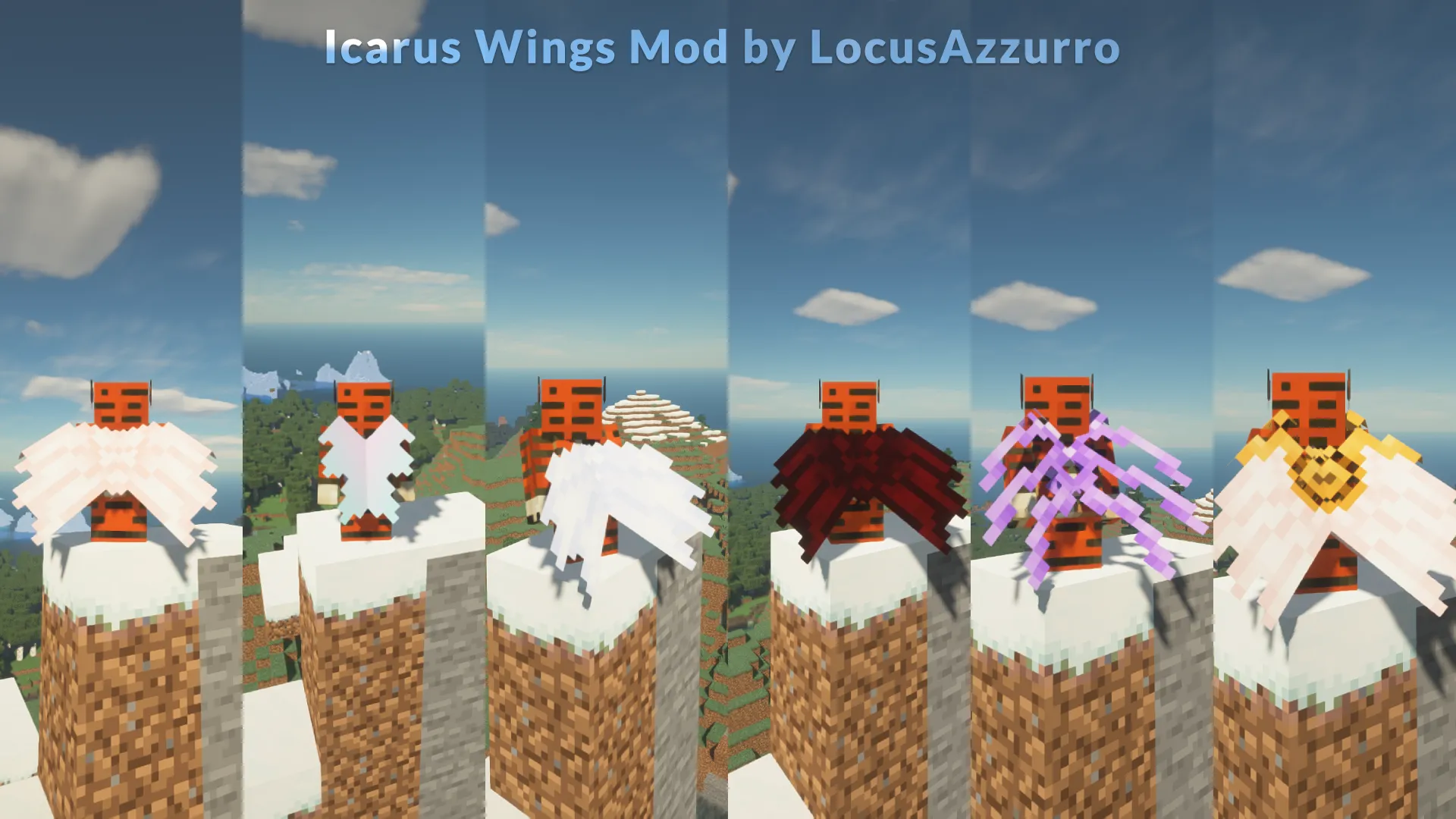 Icarus Wings, Моды, Minecraft