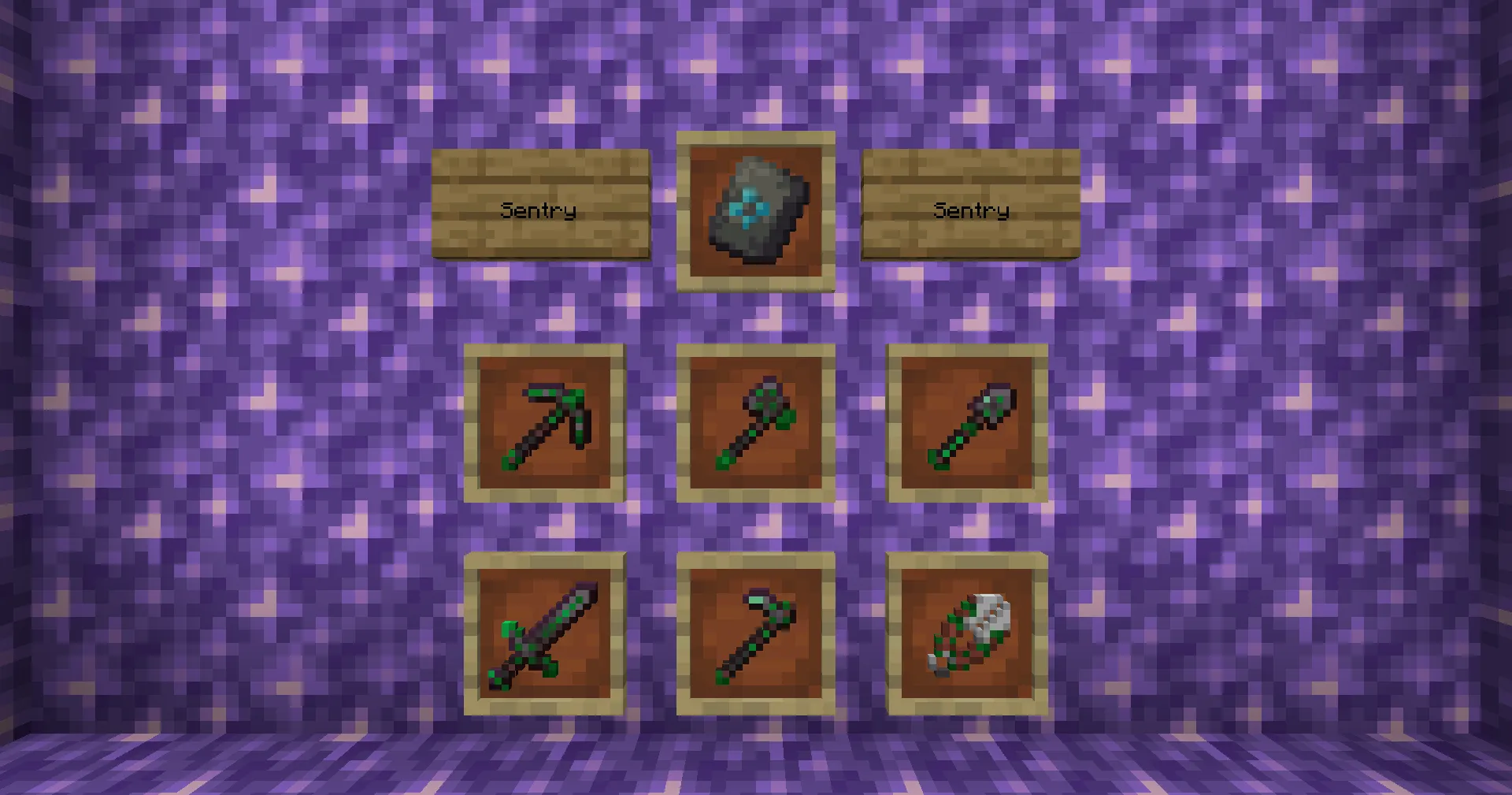 Trims on Tools, Моды, Minecraft