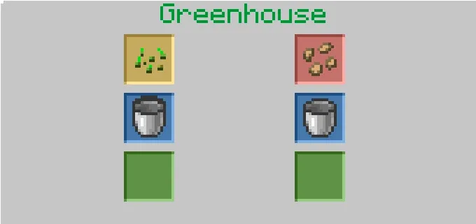 Greenhouses, Моды, Minecraft