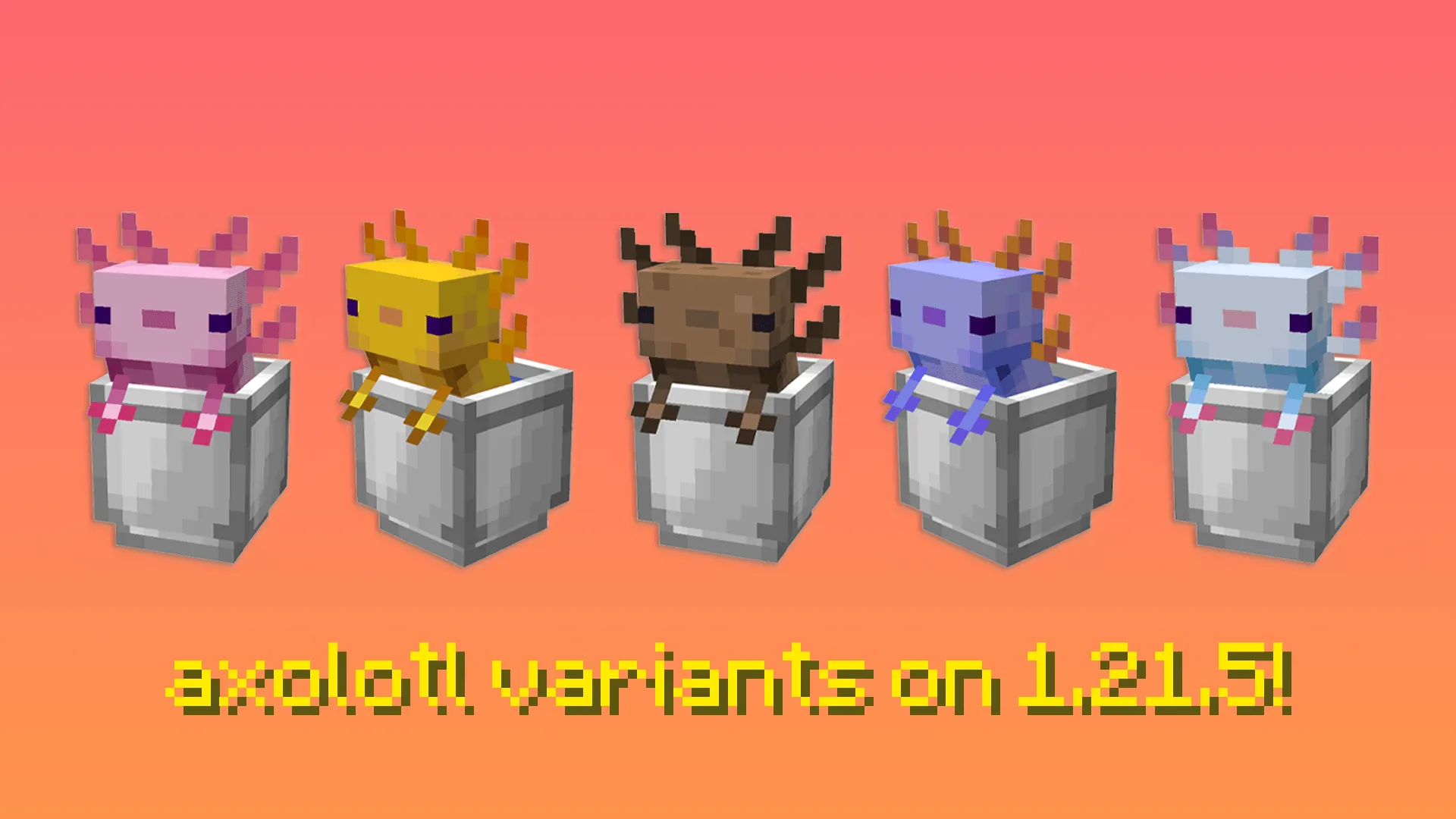 Fresh Buckets, Текстуры, Minecraft