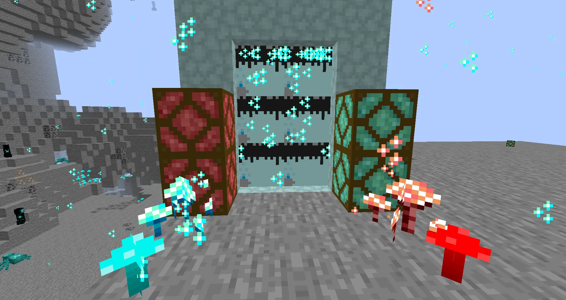 cave bulbs, Моды, Minecraft