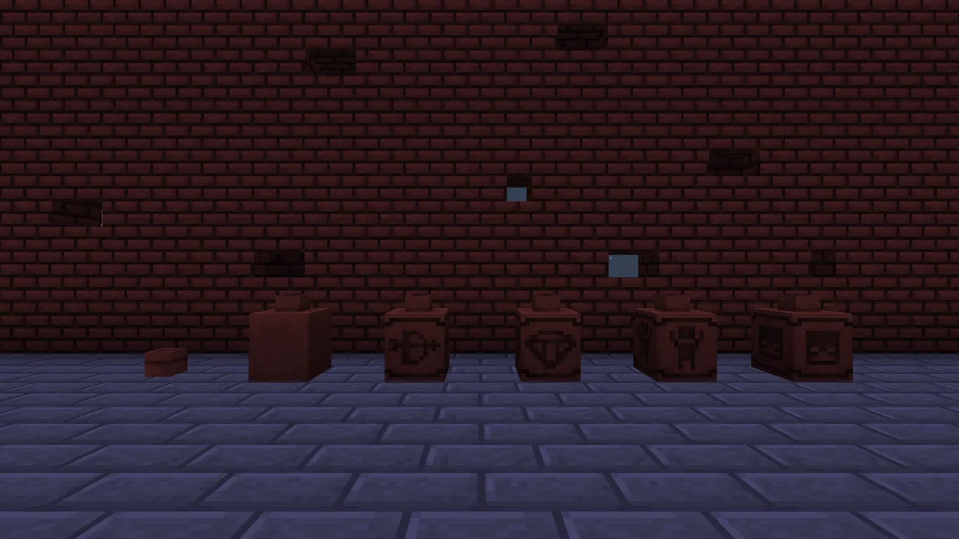 Bricky Bricks (Darker Lines) — скриншот 2 (Текстуры, Minecraft)