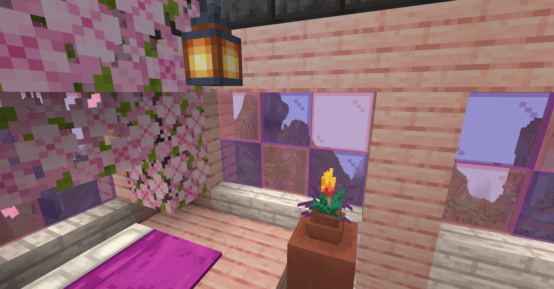 Cherry house, Карты, Minecraft