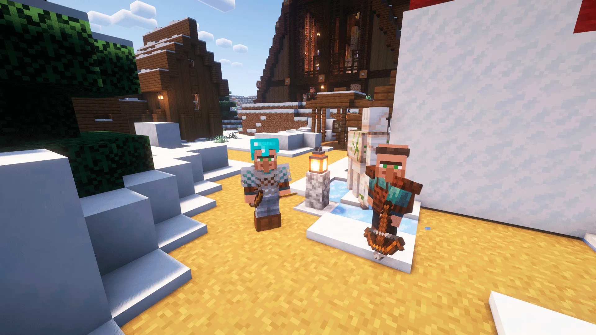 Guard Villagers x Caverns & Chasms Compat, Дата-паки, Minecraft