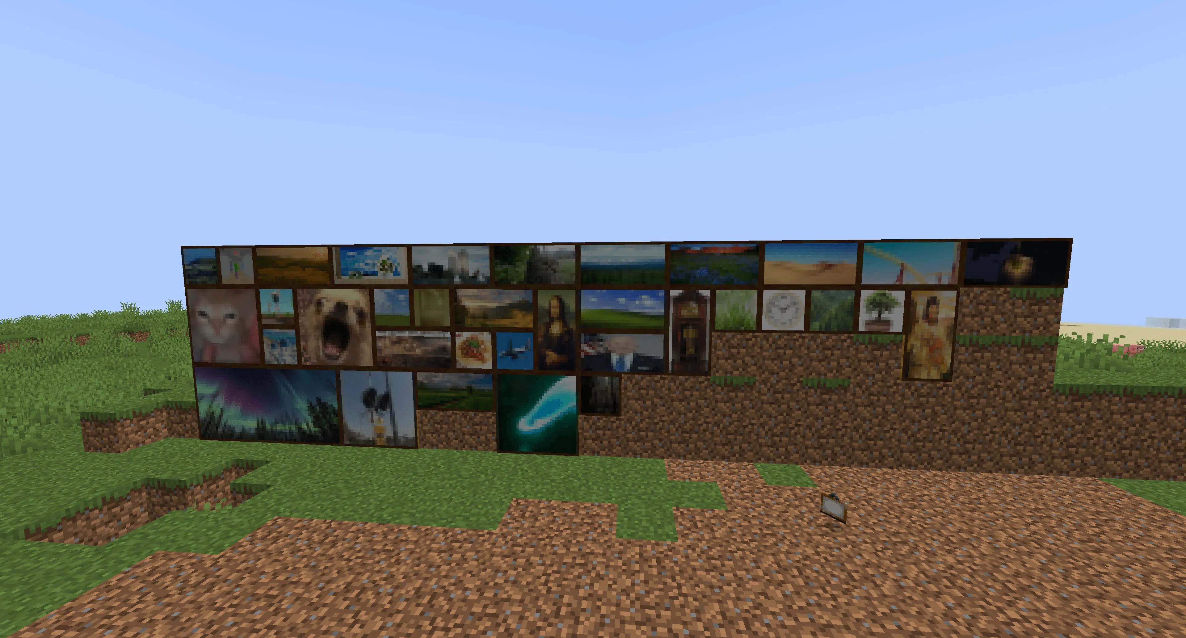 New Paintings, Моды, Minecraft