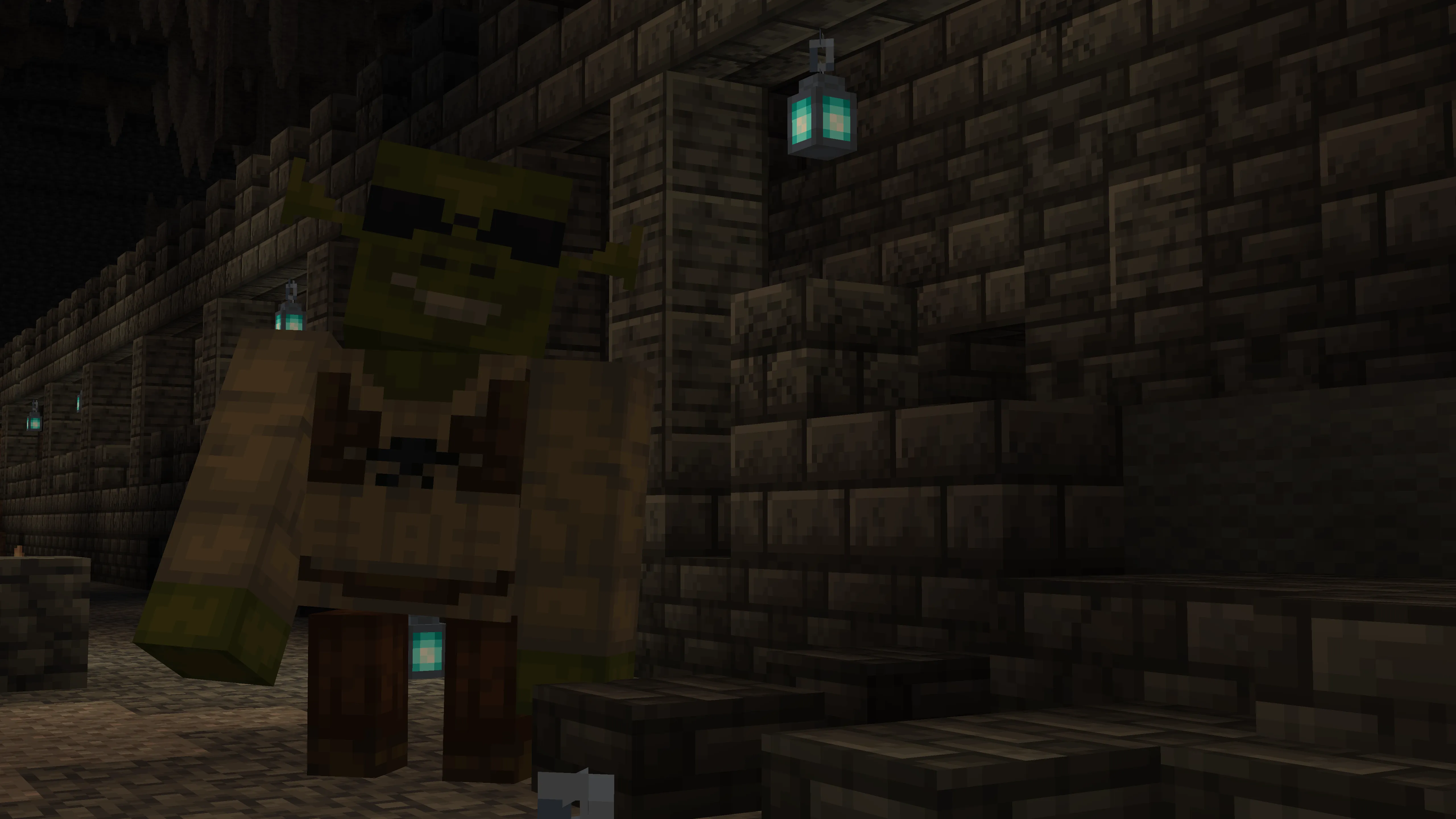 Warden To Shrek — скриншот 3 (Текстуры, Minecraft)