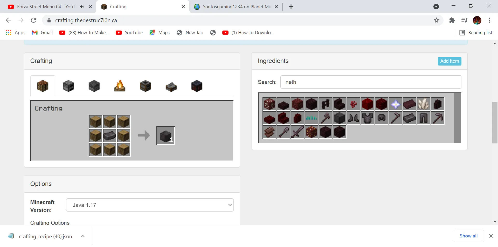 Combine And Upgrade Structures And Craftable Custom Tree, Моды, Minecraft