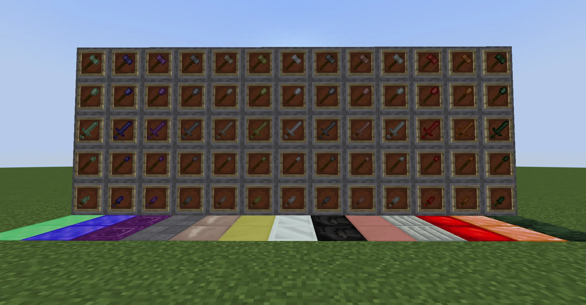 Ores and Weapons — скриншот 3 (Моды, Minecraft)