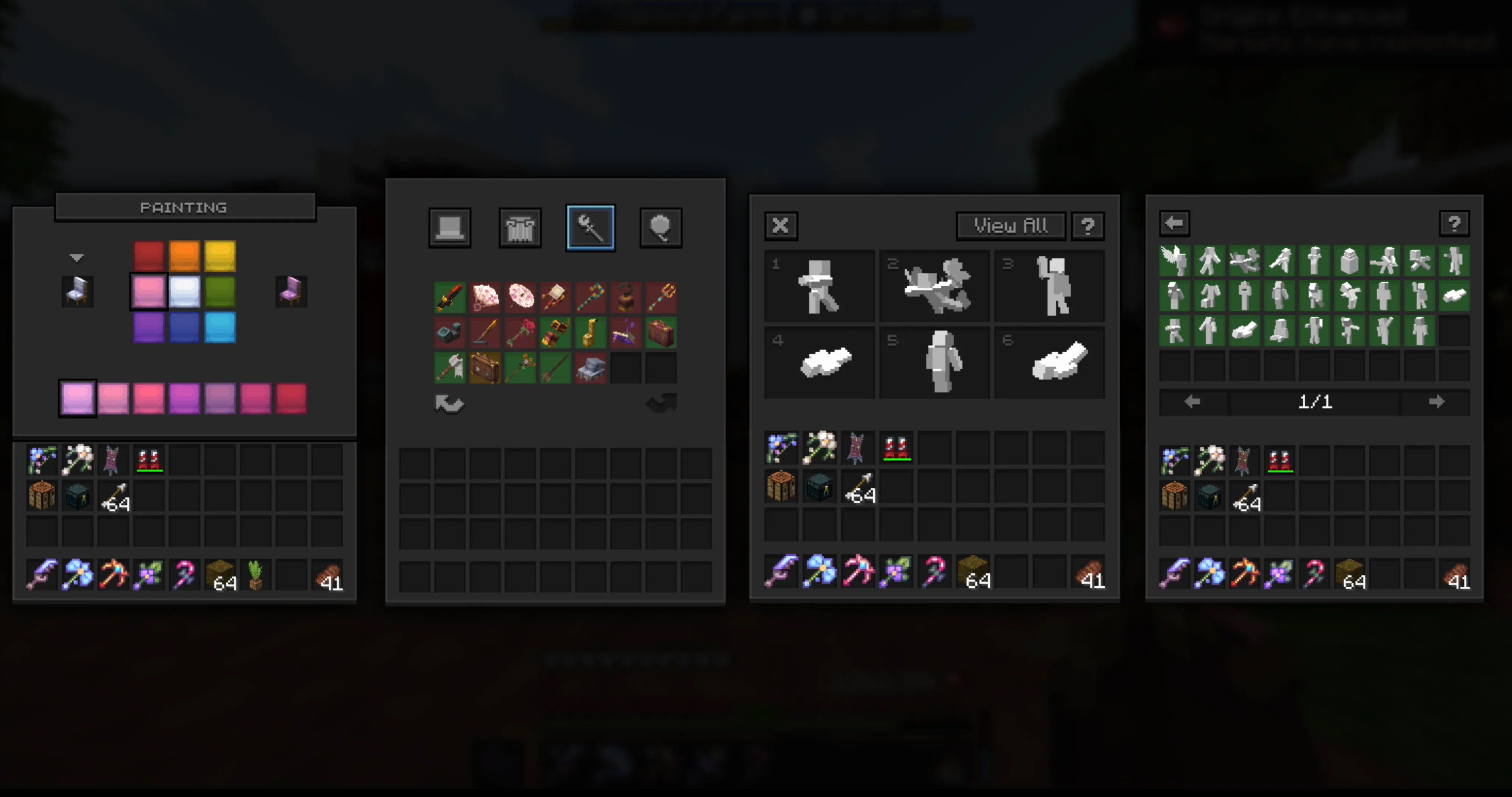 Origin Realms x Unique Dark, Текстуры, Minecraft