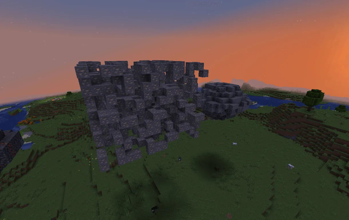 HB's Ore Clusters and Regen — скриншот 1 (Моды, Minecraft)