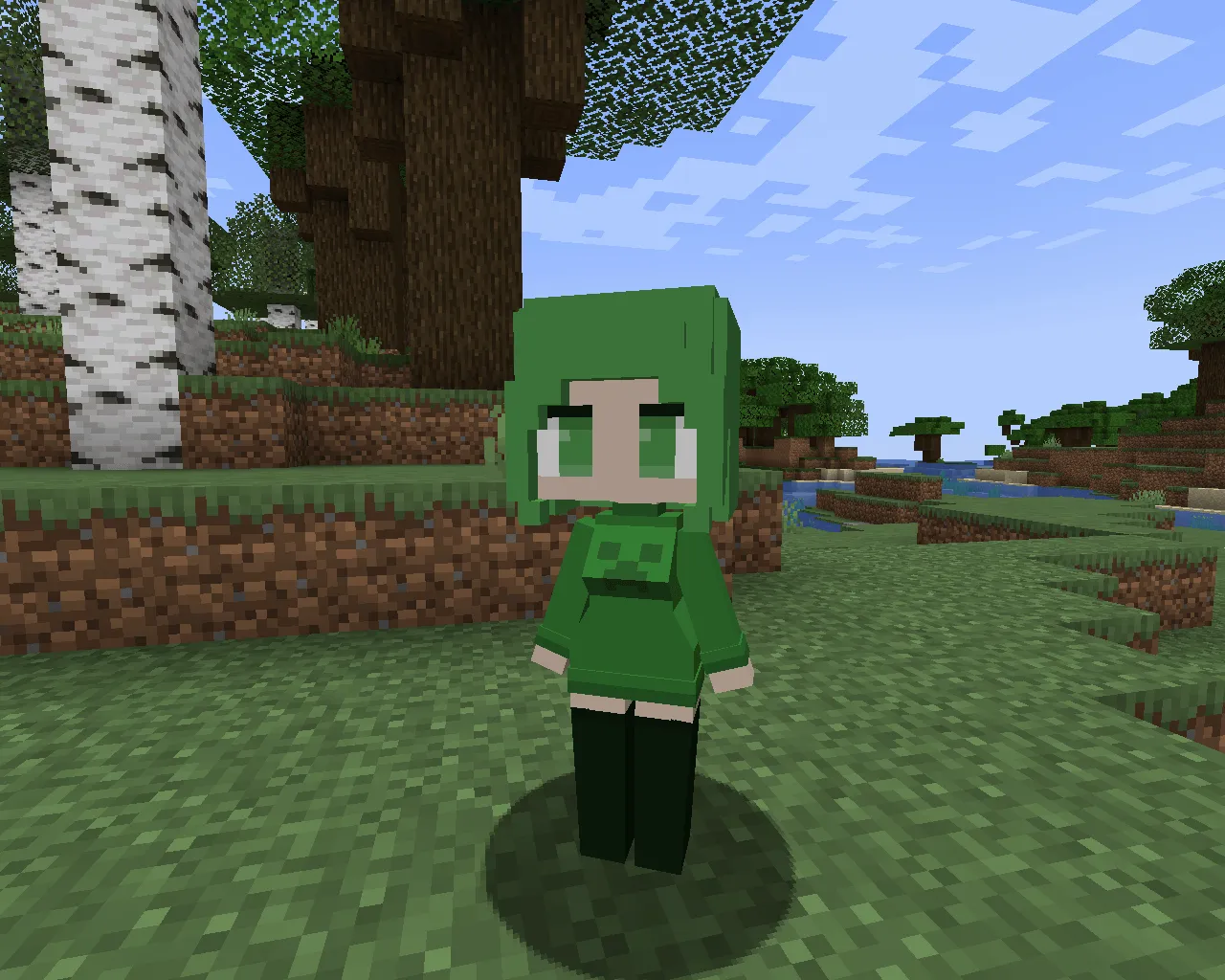 Creeper Girls, Текстуры, Minecraft