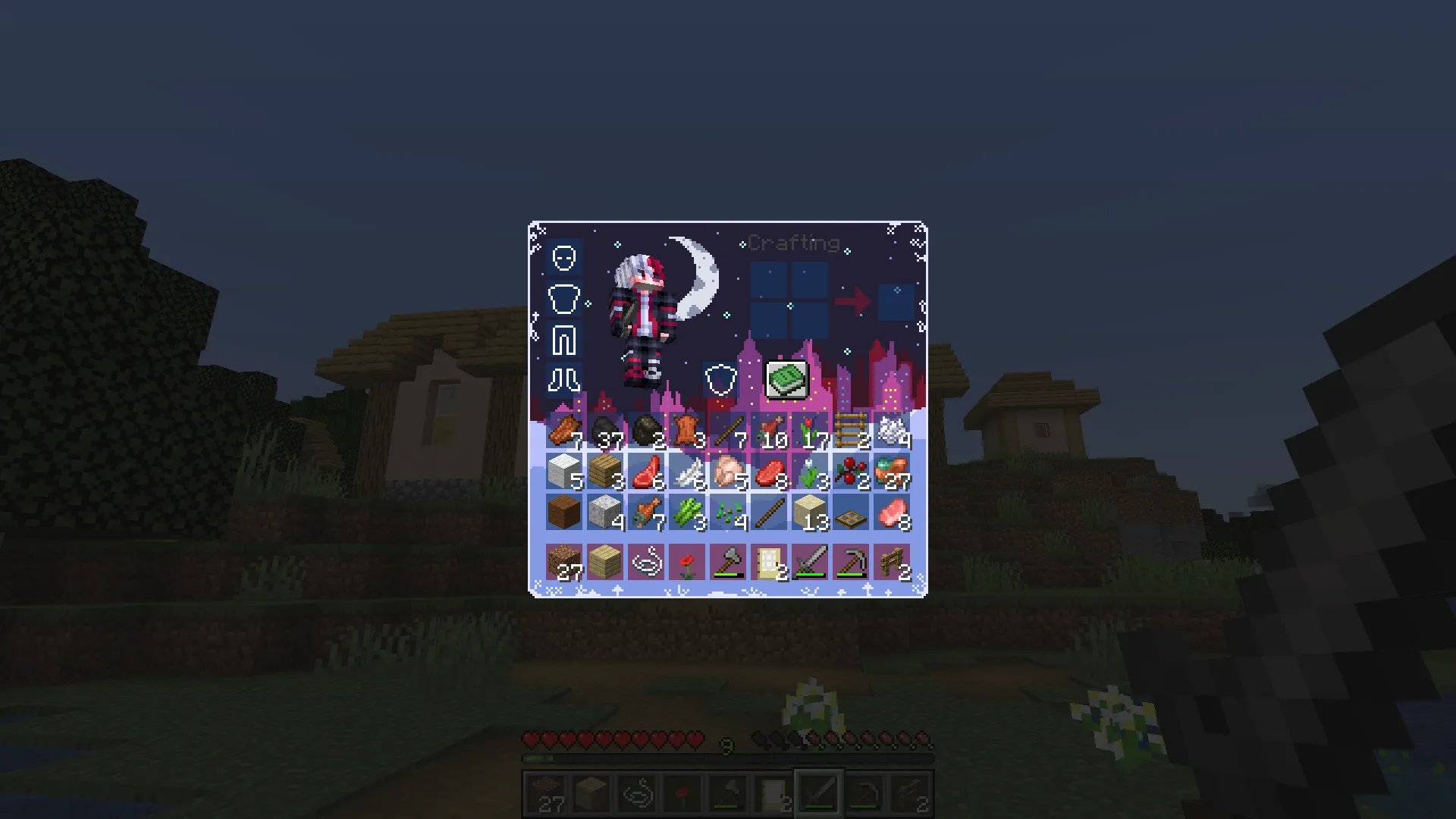 Night City GUI, Текстуры, Minecraft