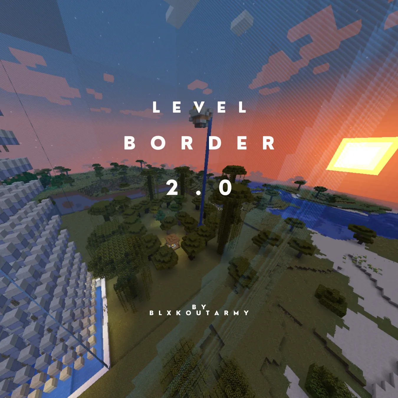 Level Border 2.0 — скриншот 1 (Модпаки, Minecraft)
