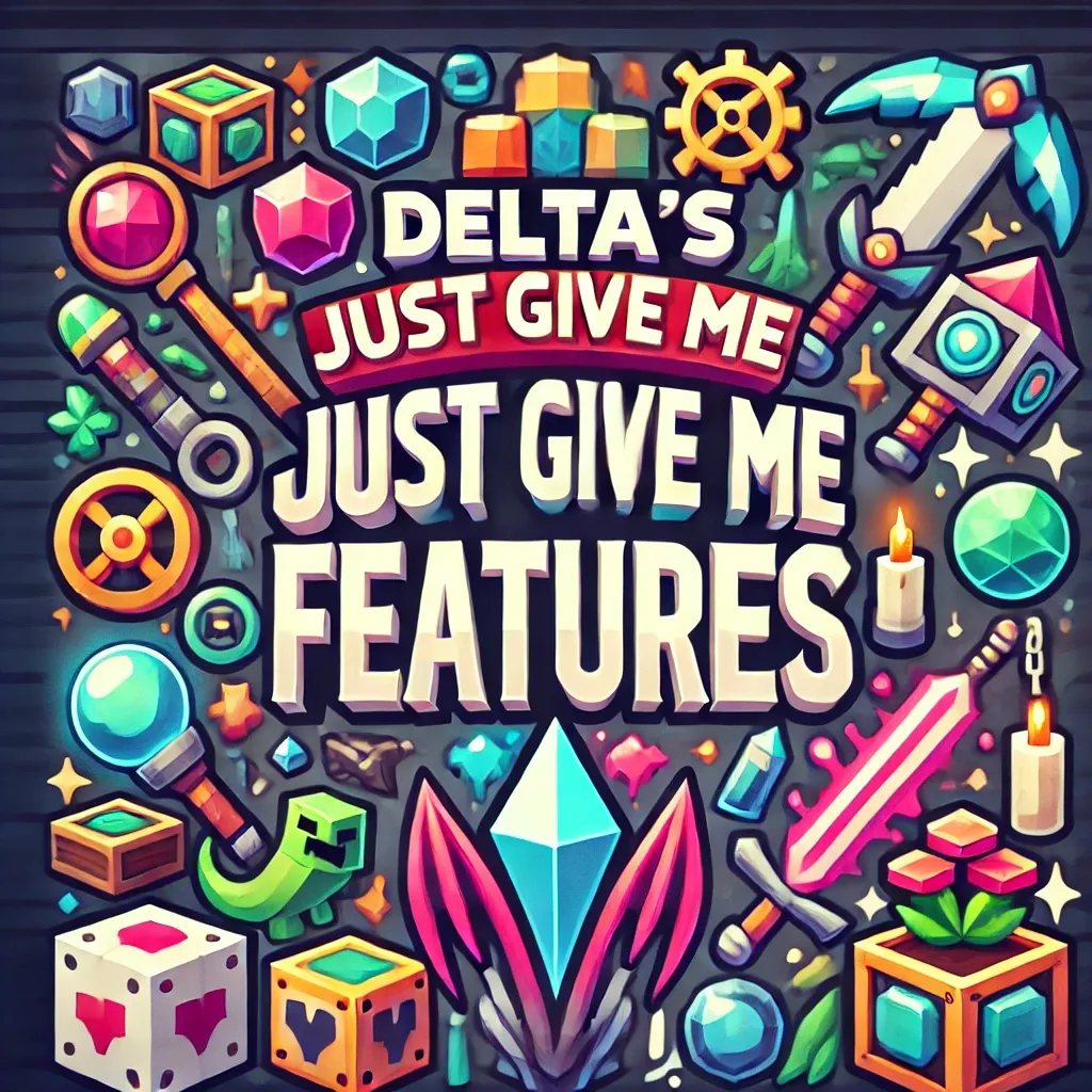 Delta's Just Give Me Features — скриншот 11 (Модпаки, Minecraft)