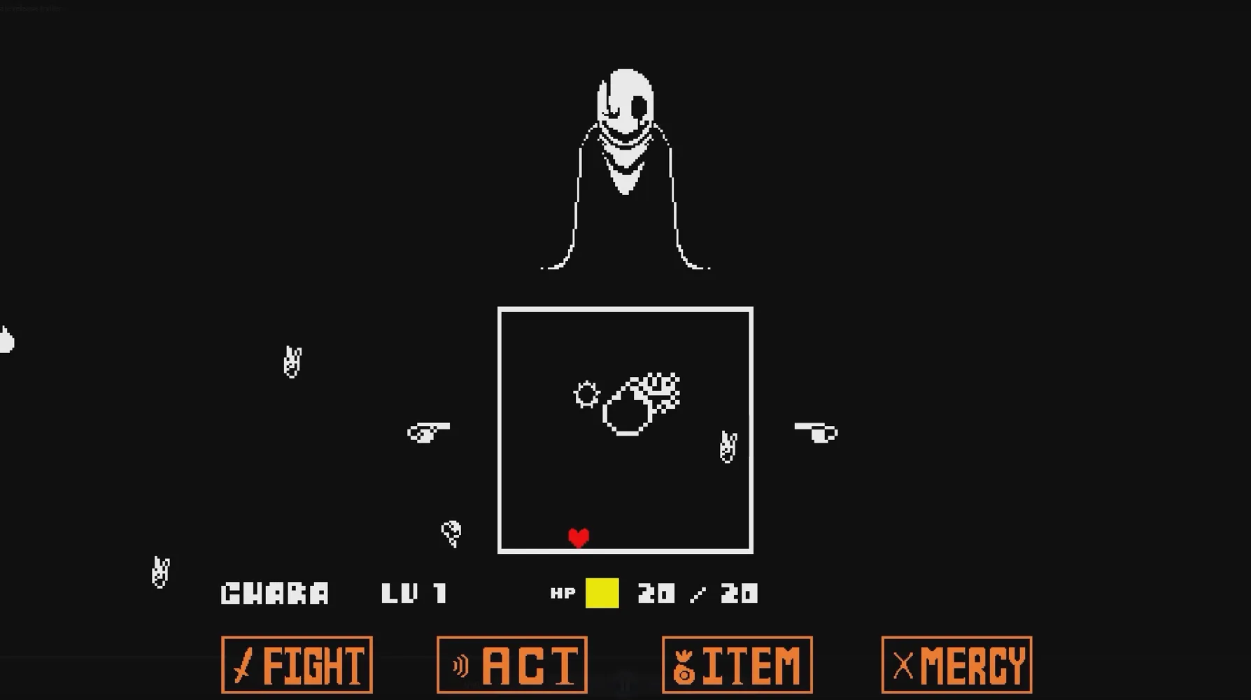 Not UNDERTALE, Карты, Minecraft