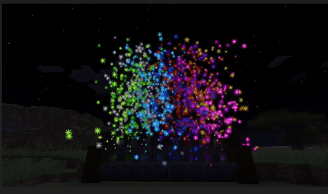 SimpleFireworks-plus — скриншот 3 (Моды, Minecraft)