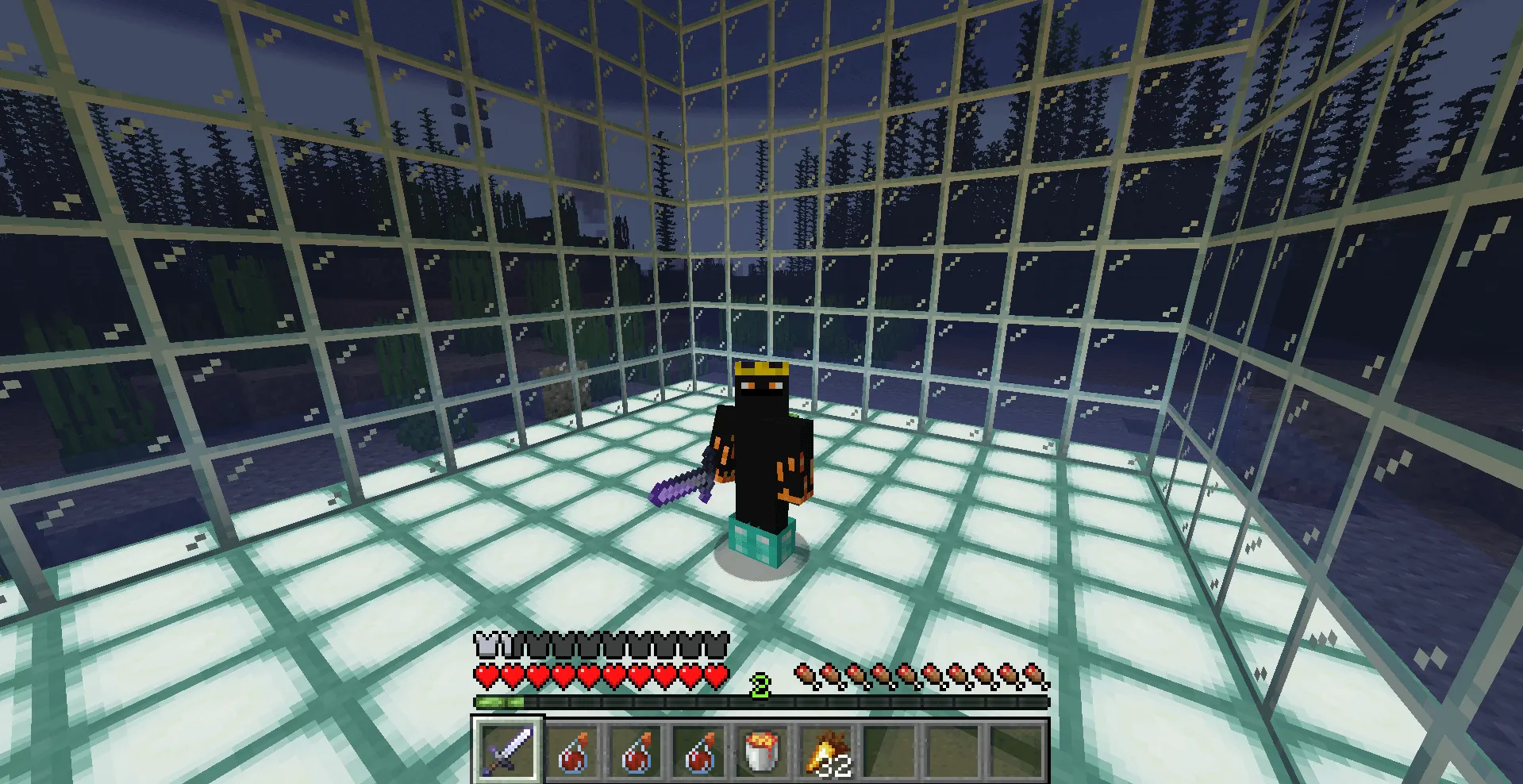 simple arena (1.19-1.21.11), Карты, Minecraft