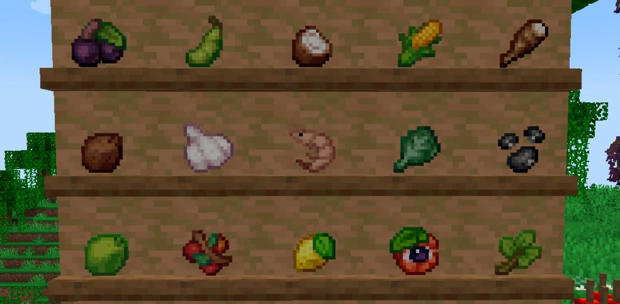 Brazilian Delight, Моды, Minecraft