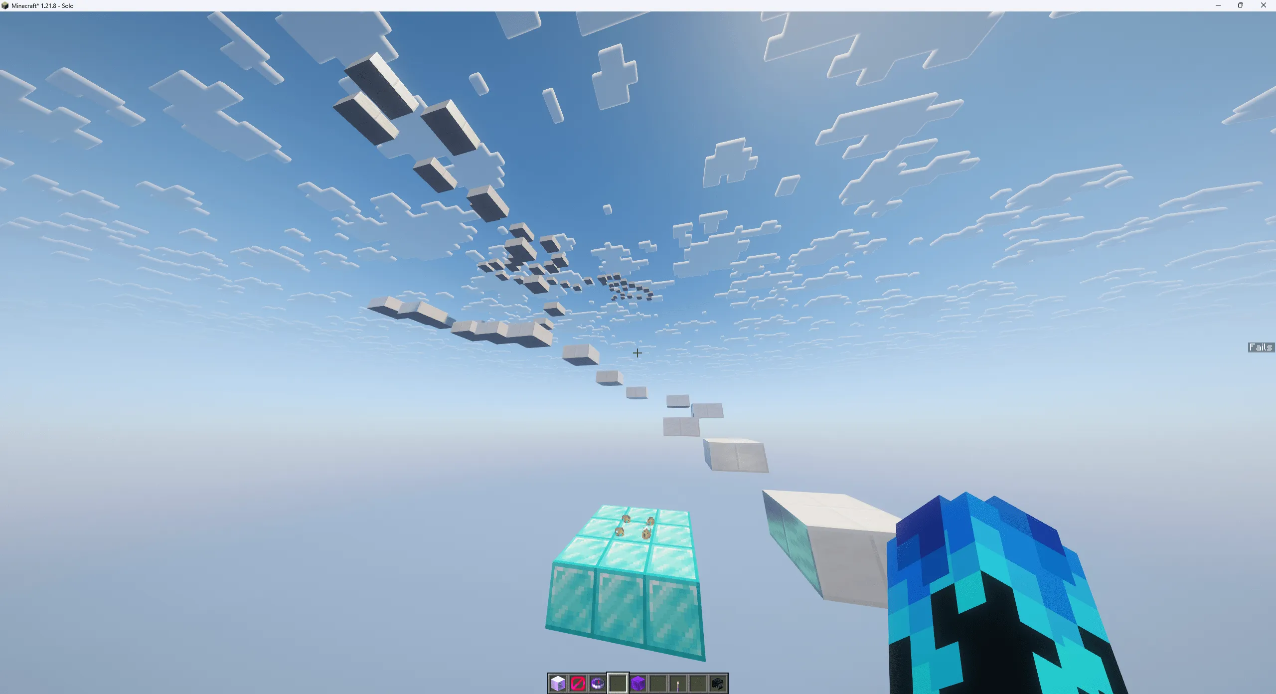 Jump Training -- Satisfying and Challenging Parkours — скриншот 1 (Карты, Minecraft)