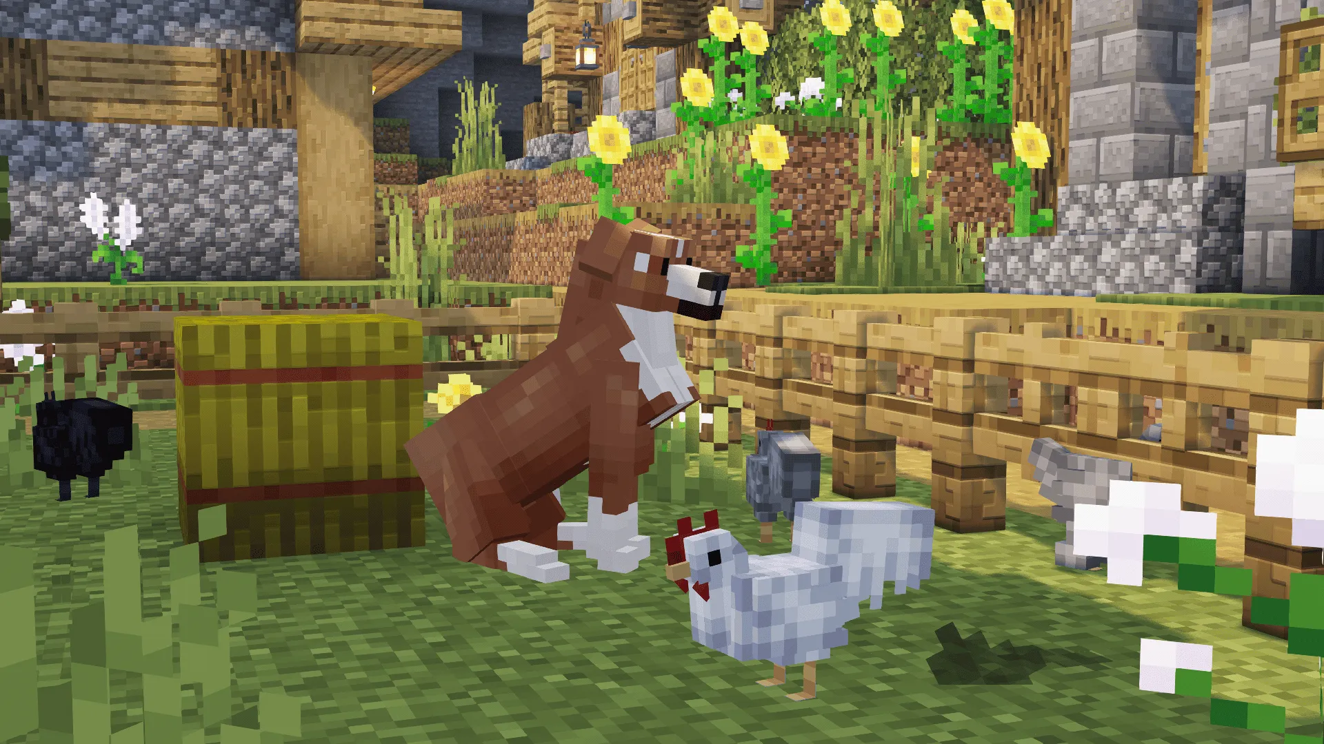 Adopt a Pet!! [ Dog and Cat ] — скриншот 2 (Текстуры, Minecraft)
