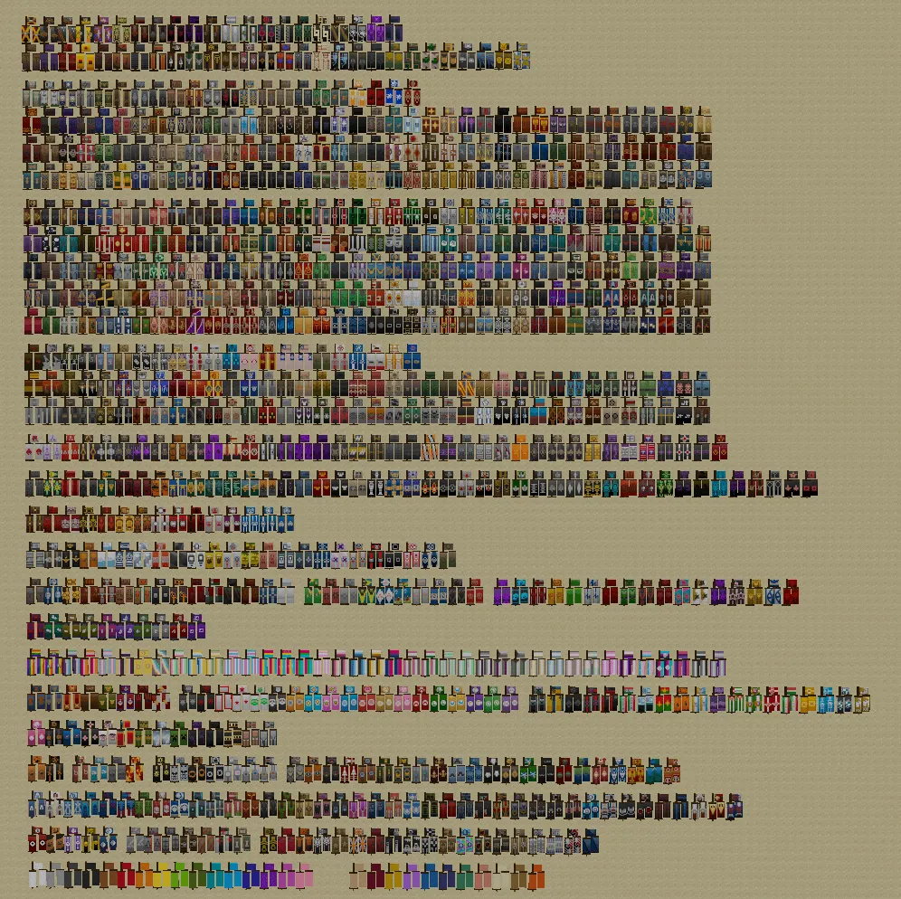 Heralds II - Flags, Banners, Heraldry & More!, Моды, Minecraft