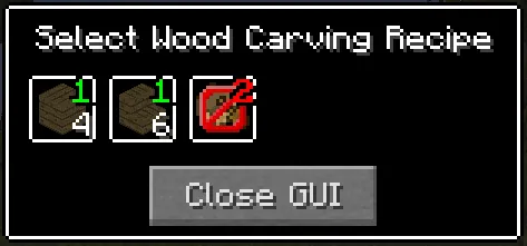 Selection GUI Crafting, Моды, Minecraft