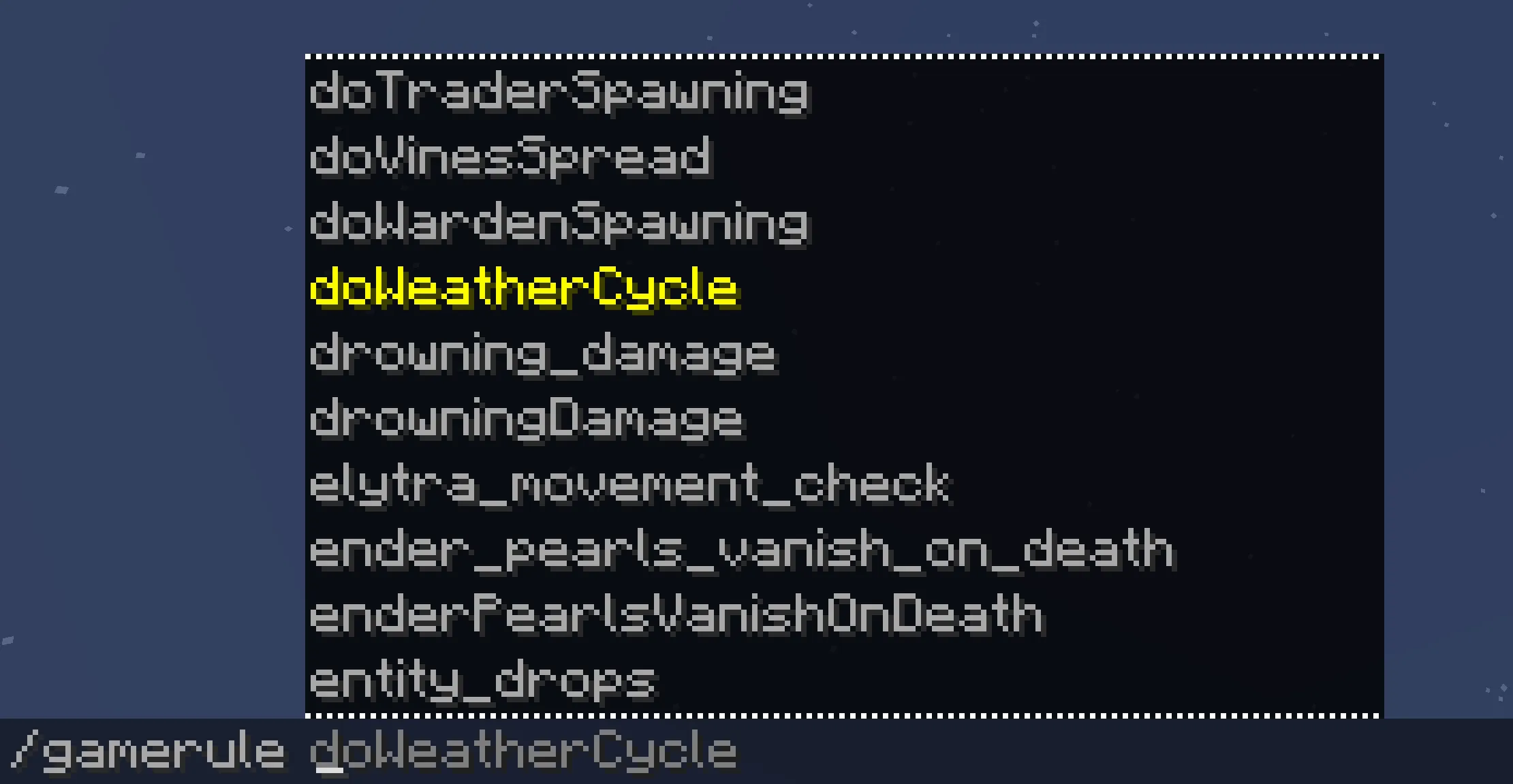 Classic Gamerule, Моды, Minecraft