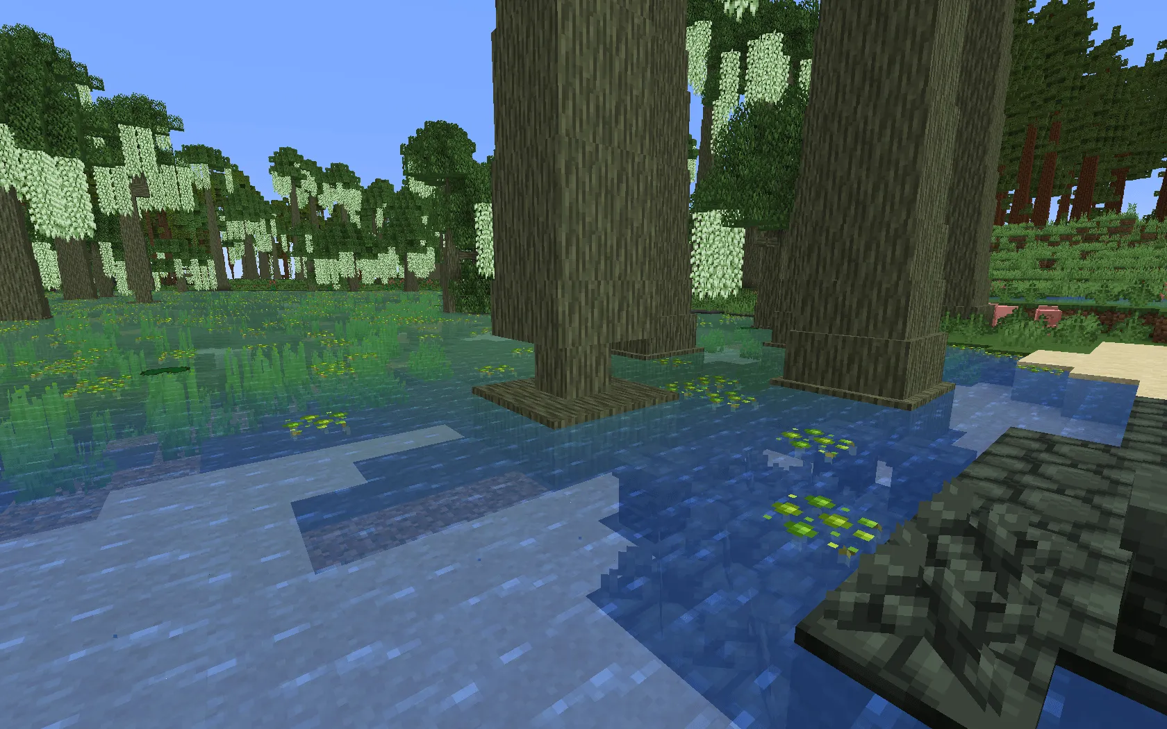 Dynamic Trees - Fintastic + Ribbits + Cold Sweat + Hybrid Aquatic + Immersive Weathering compat fixes, Дата-паки, Minecraft