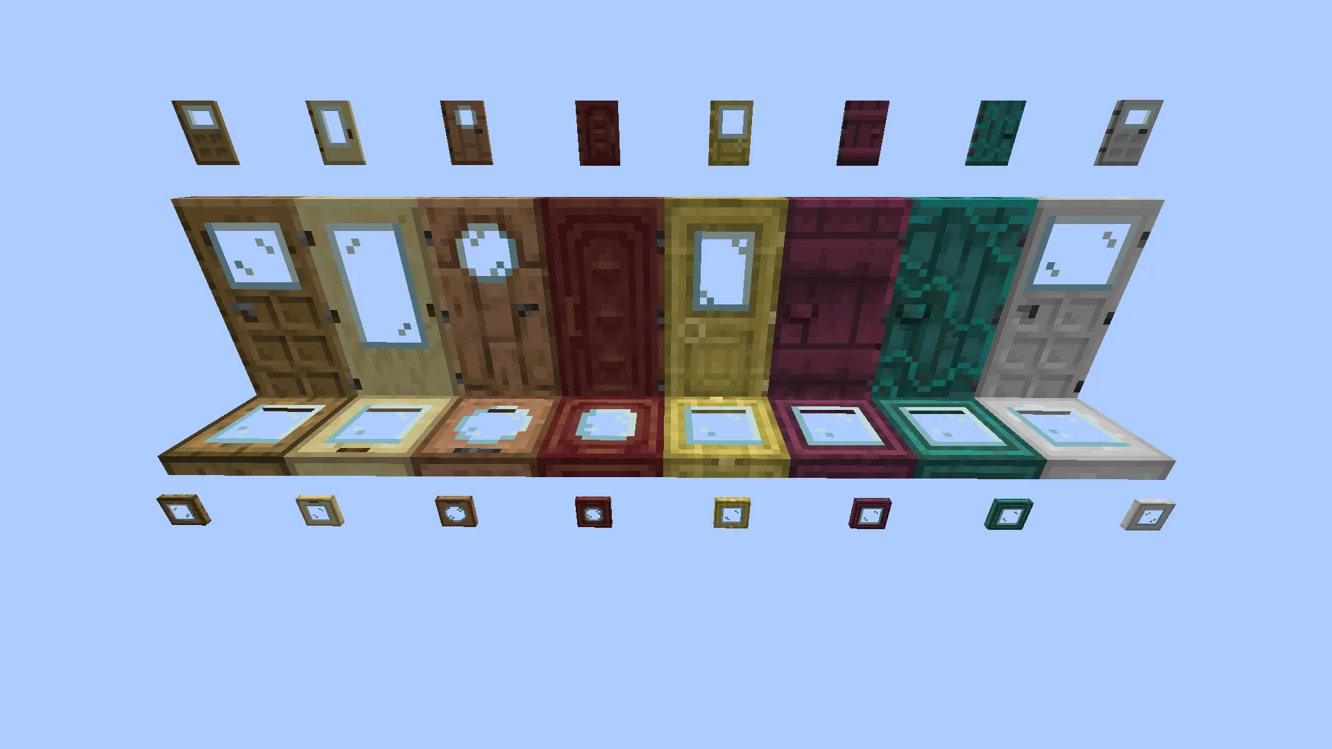 WINDOW DOOR — скриншот 1 (Текстуры, Minecraft)