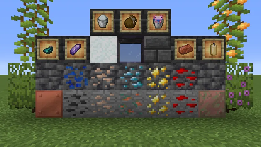 Programmer Art Fix, Текстуры, Minecraft