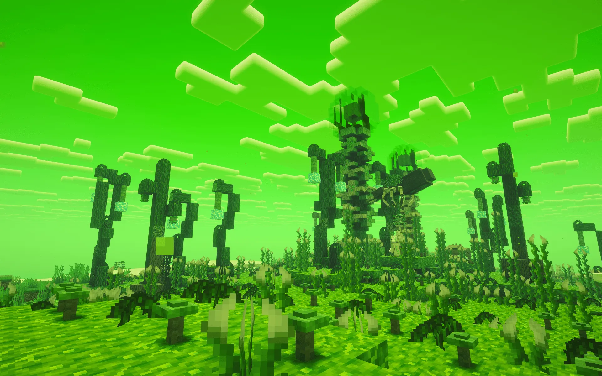 Rise of the khltchlands: Dawn Of Death [Parasite Infection] — скриншот 2 (Моды, Minecraft)