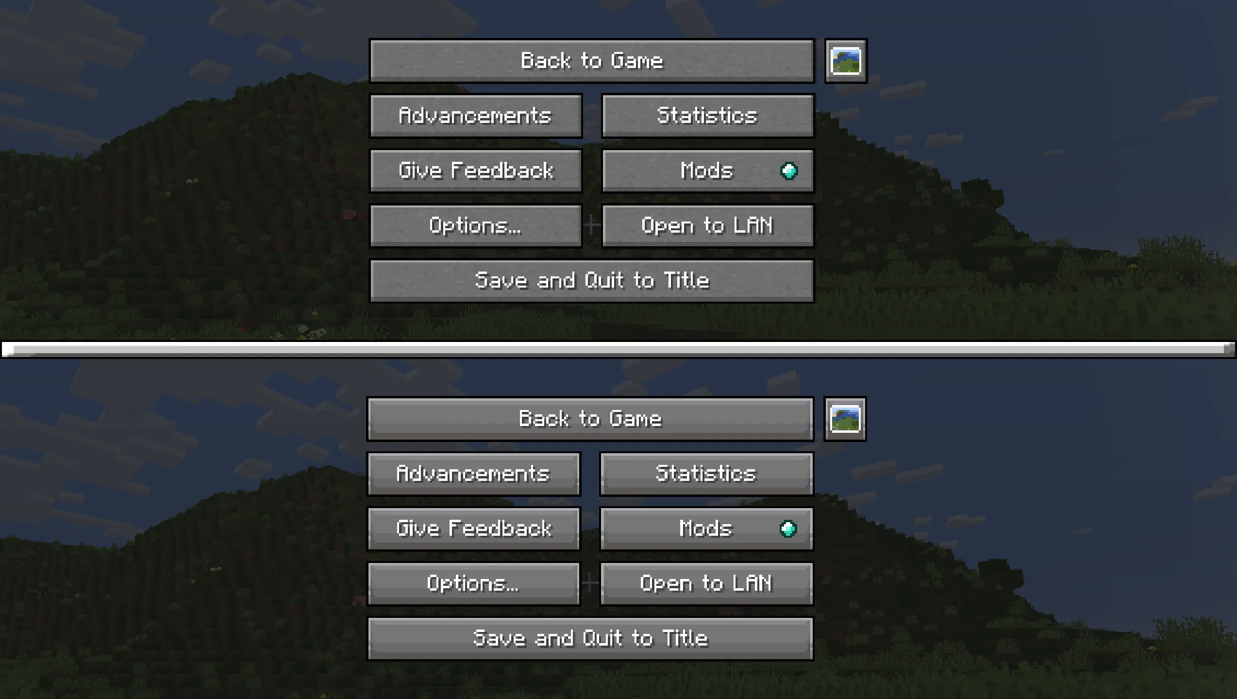 Fresh Gui, Текстуры, Minecraft