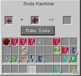 Soda Machine, Моды, Minecraft