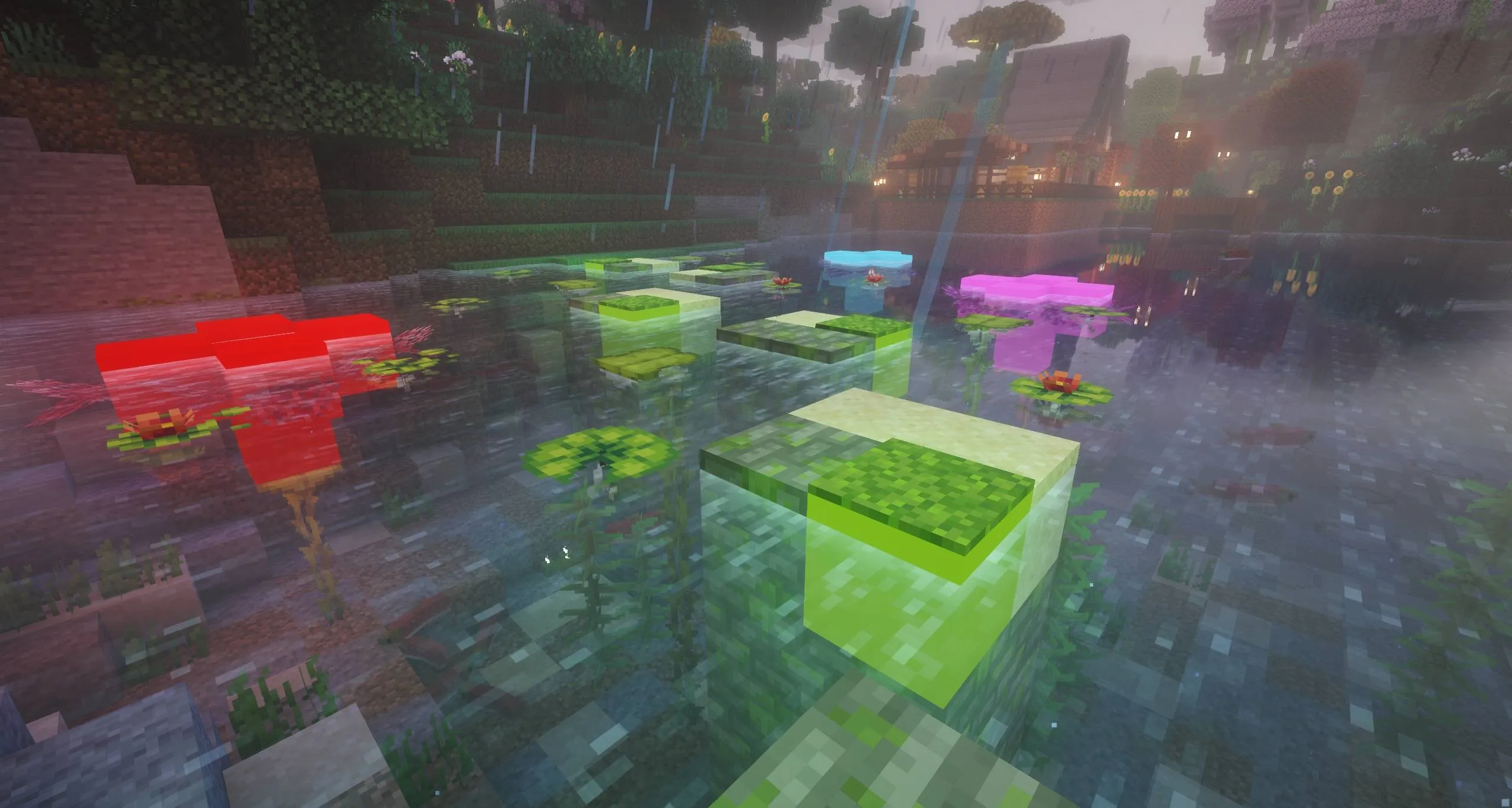 Neon Lamps — скриншот 1 (Моды, Minecraft)