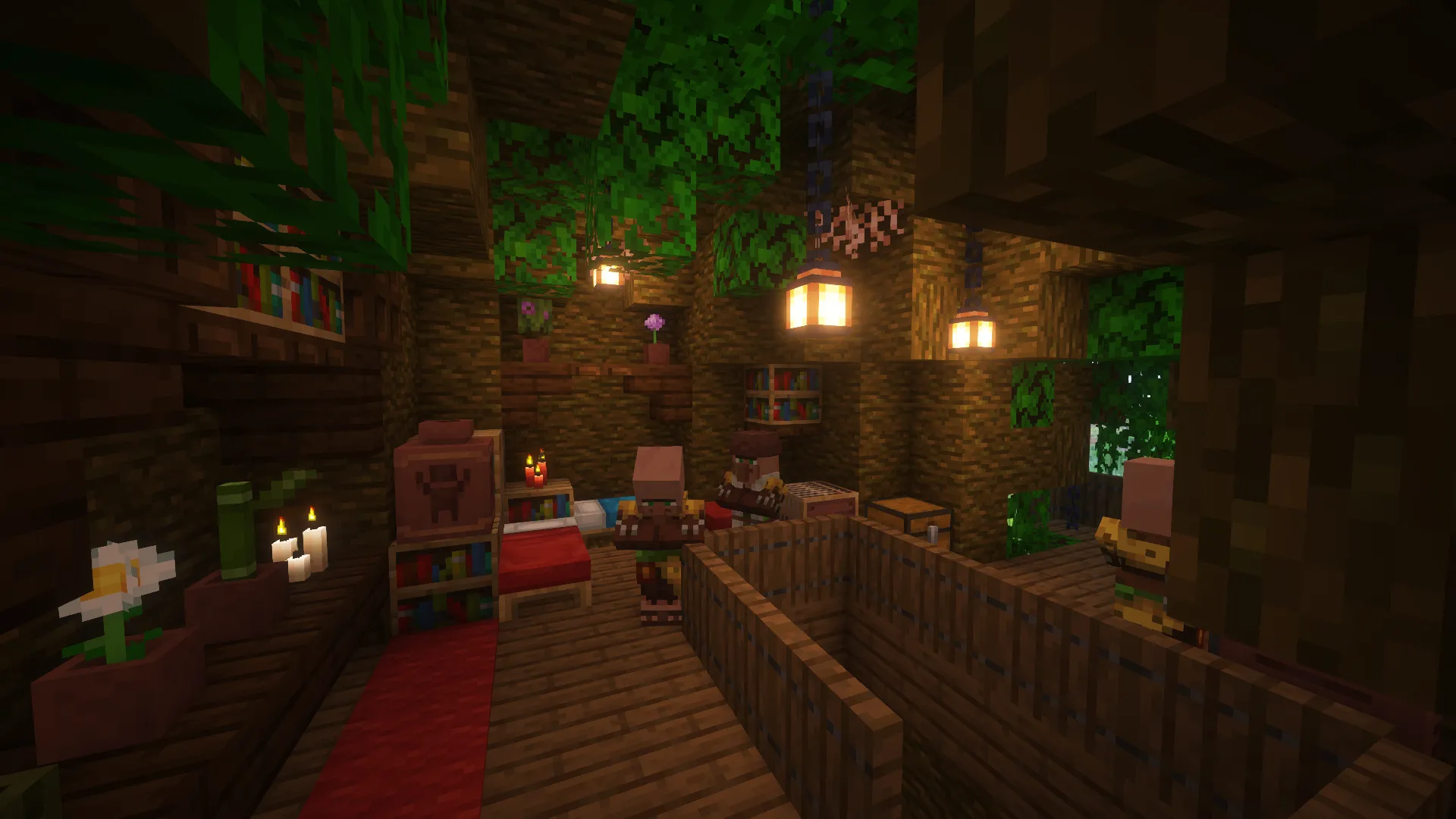 Jungle Treehouse Village, Моды, Minecraft